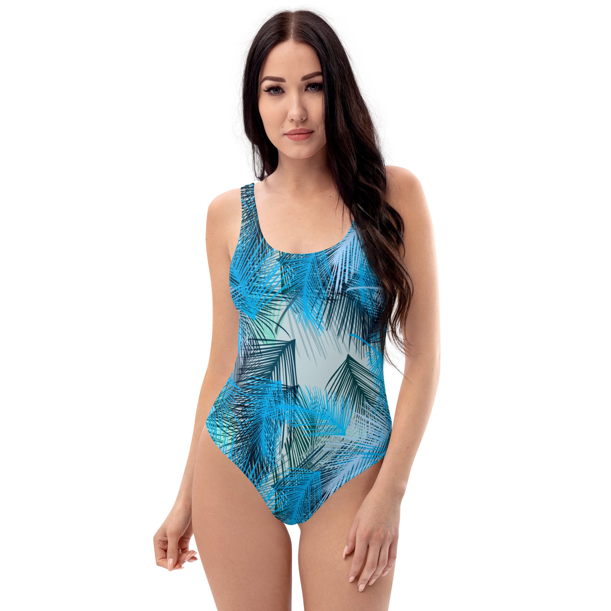 One Piece Swimsuit Feathers