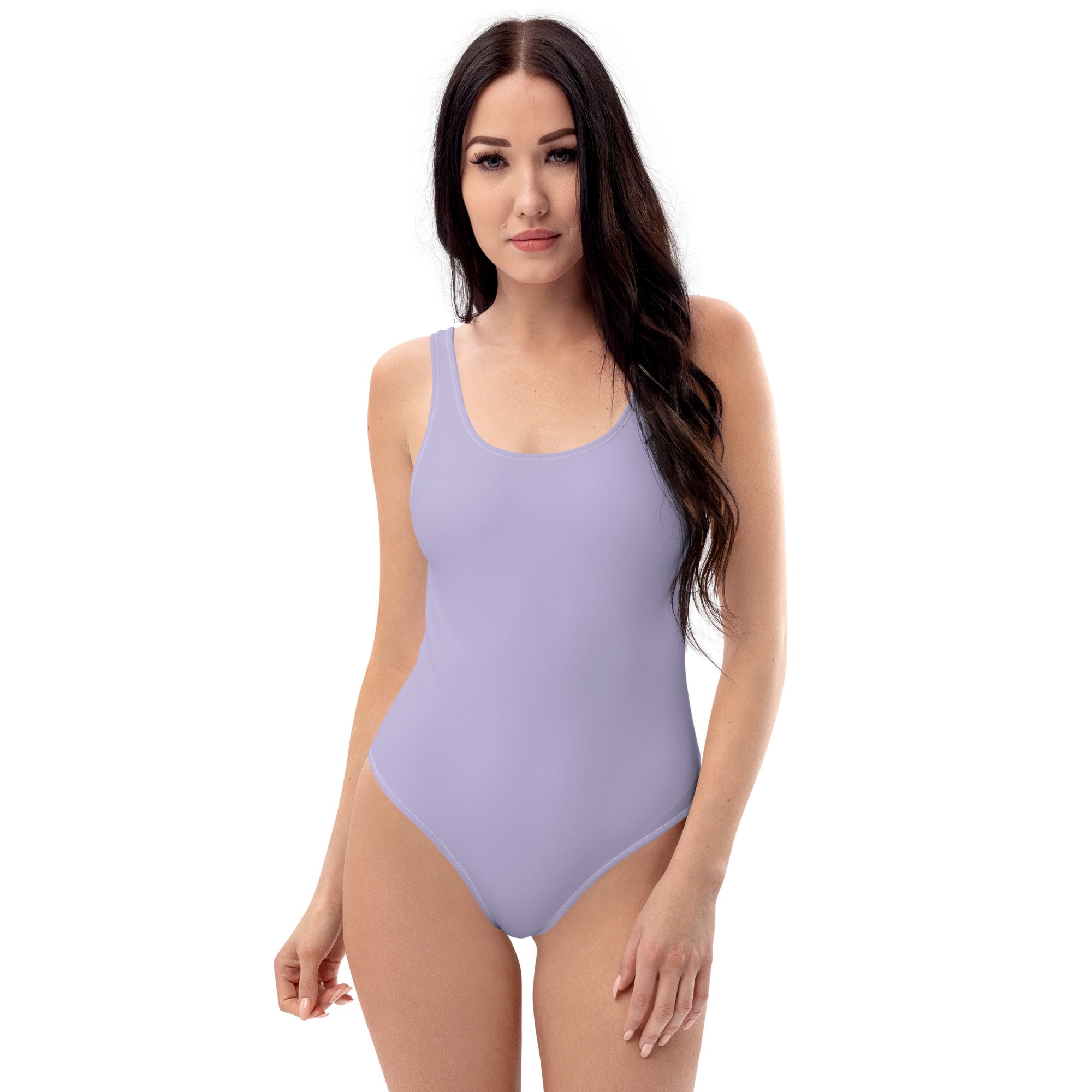 One Piece Swimsuit Lavender