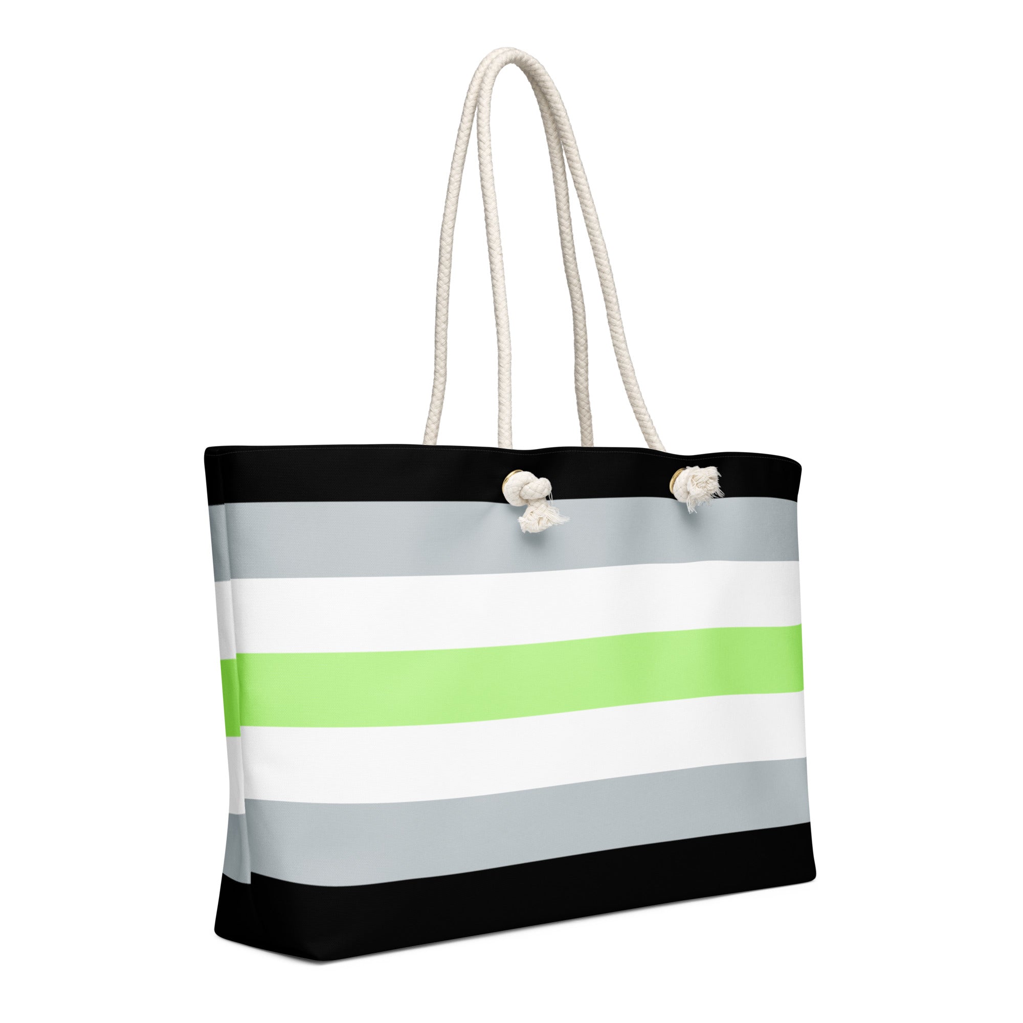 Oversized weekender bag Agender Flag