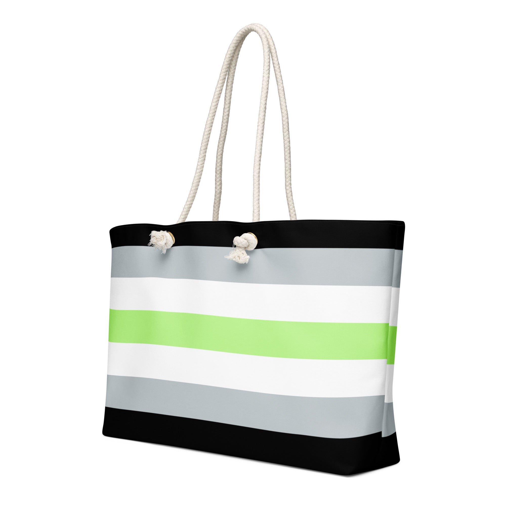 Oversized weekender bag Agender Flag