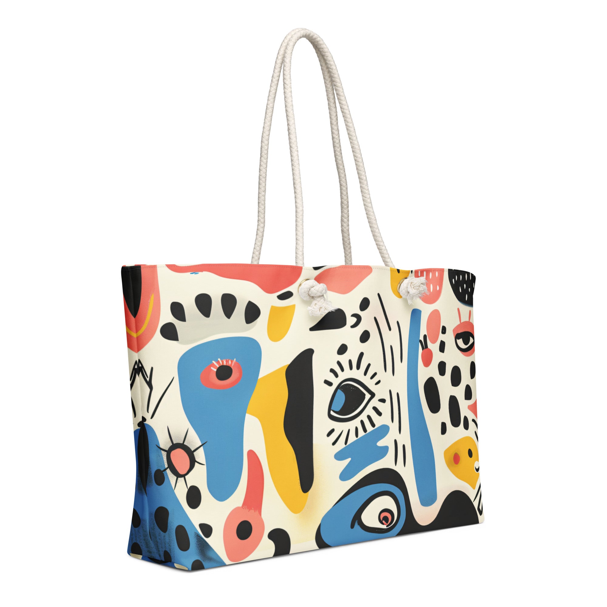 Oversized weekender bag Doodle art I