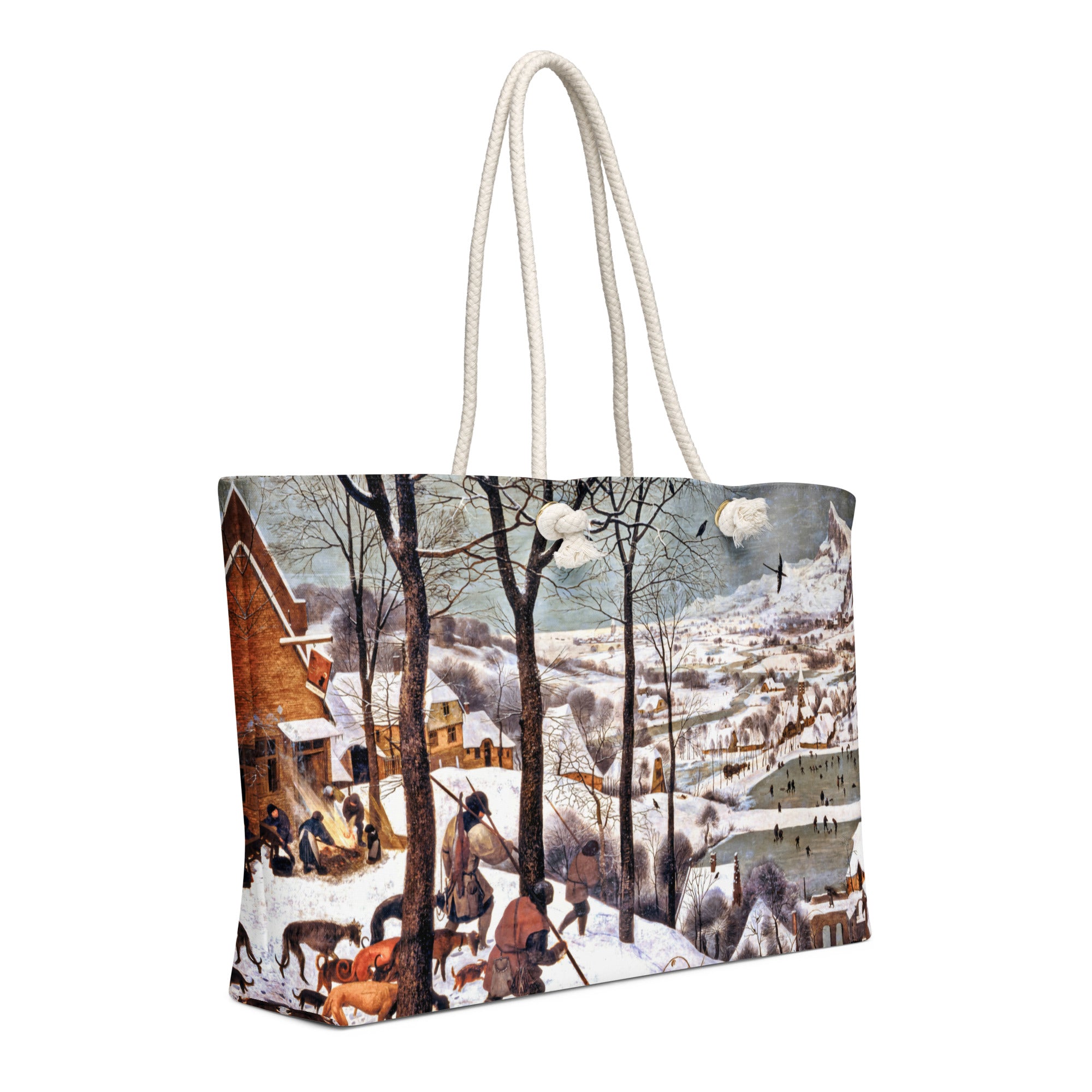 Oversized weekender bag Hunters in the Snow
