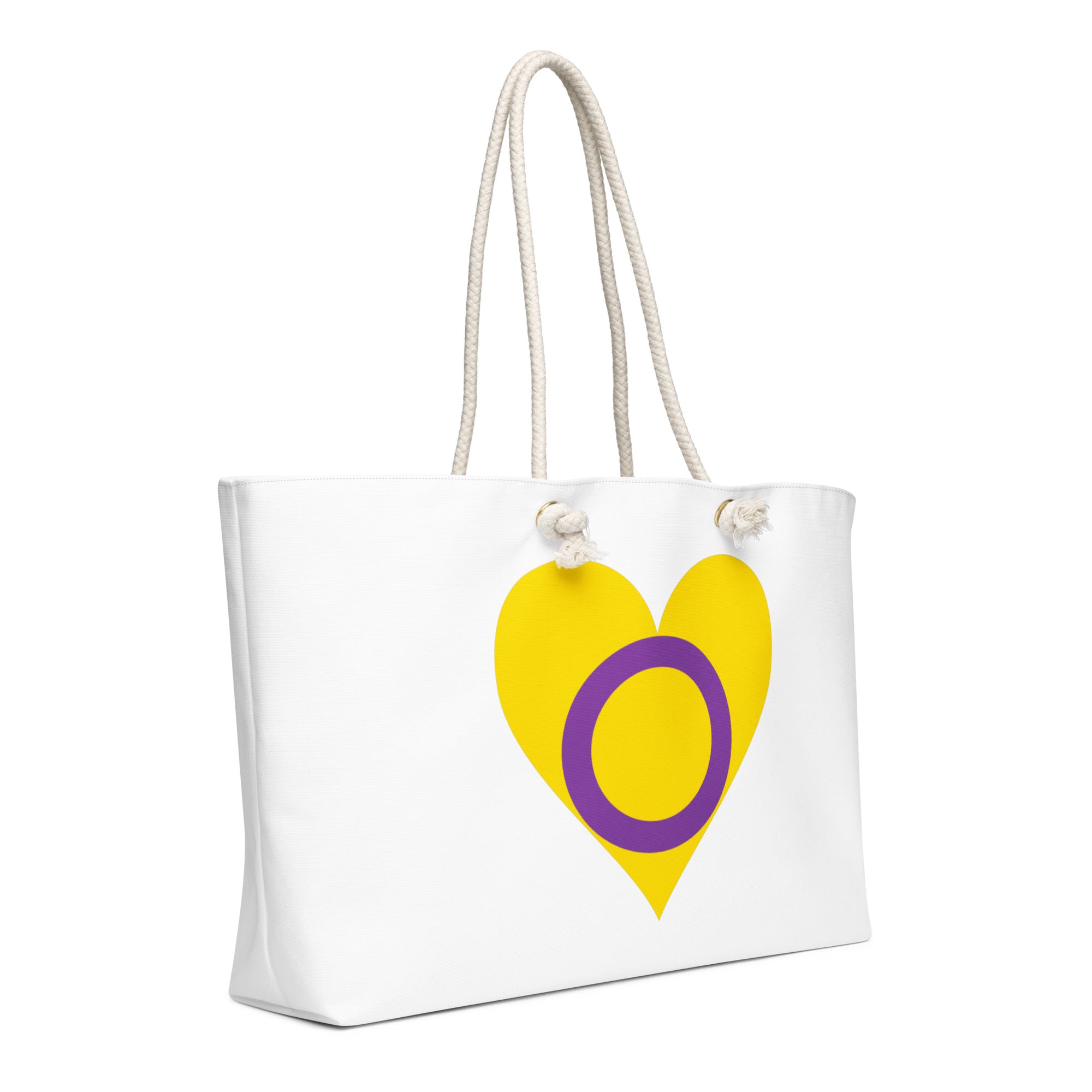Oversized weekender bag Intersex Heart