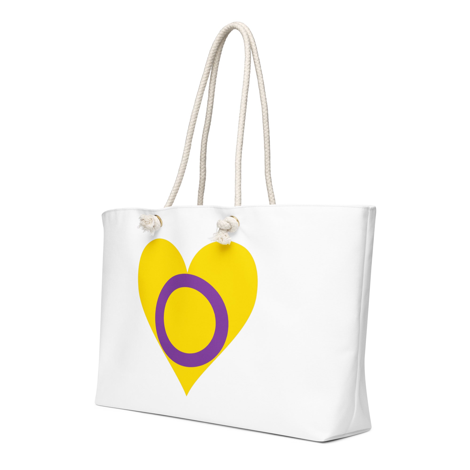 Oversized weekender bag Intersex Heart