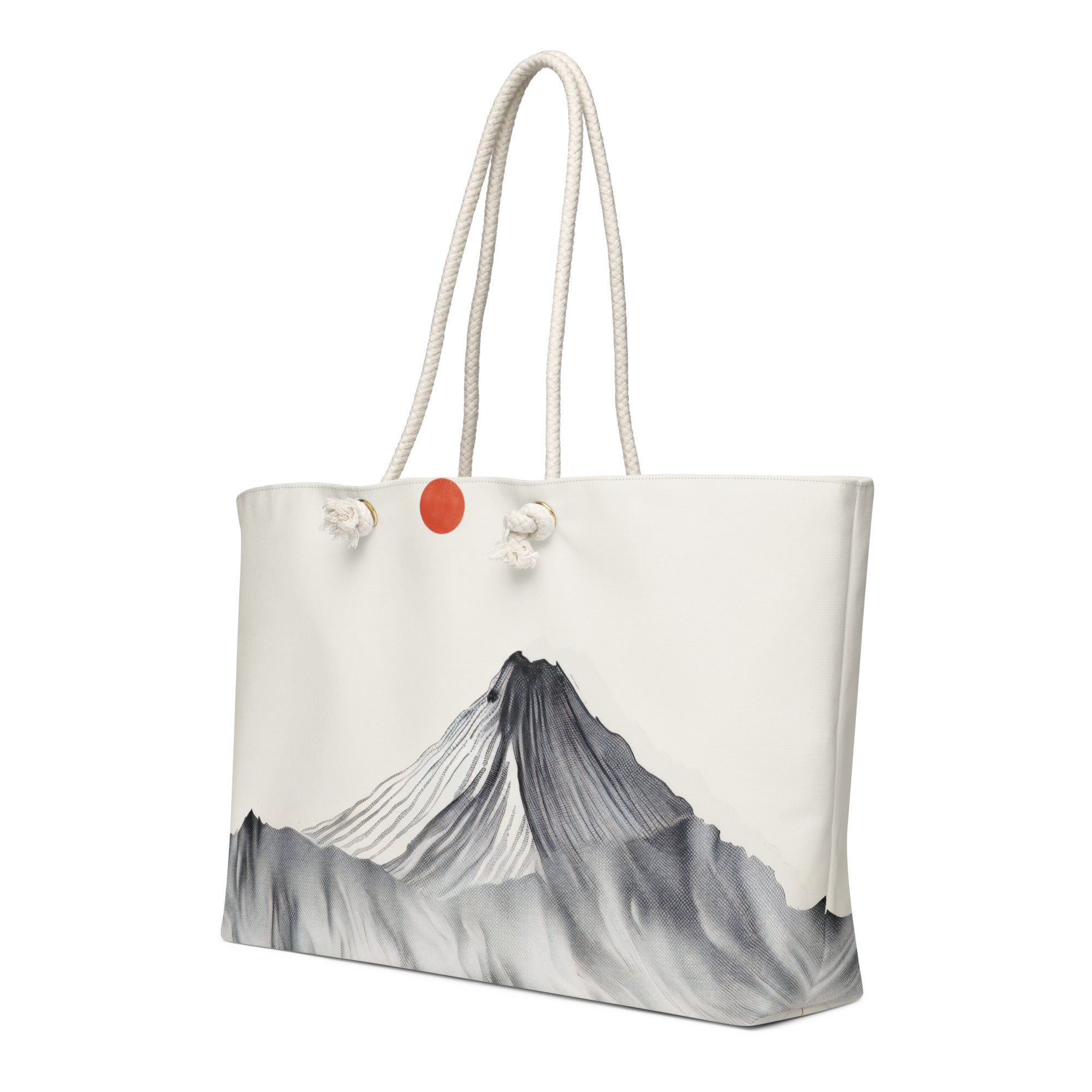 Oversized weekender bag Japanese Art I