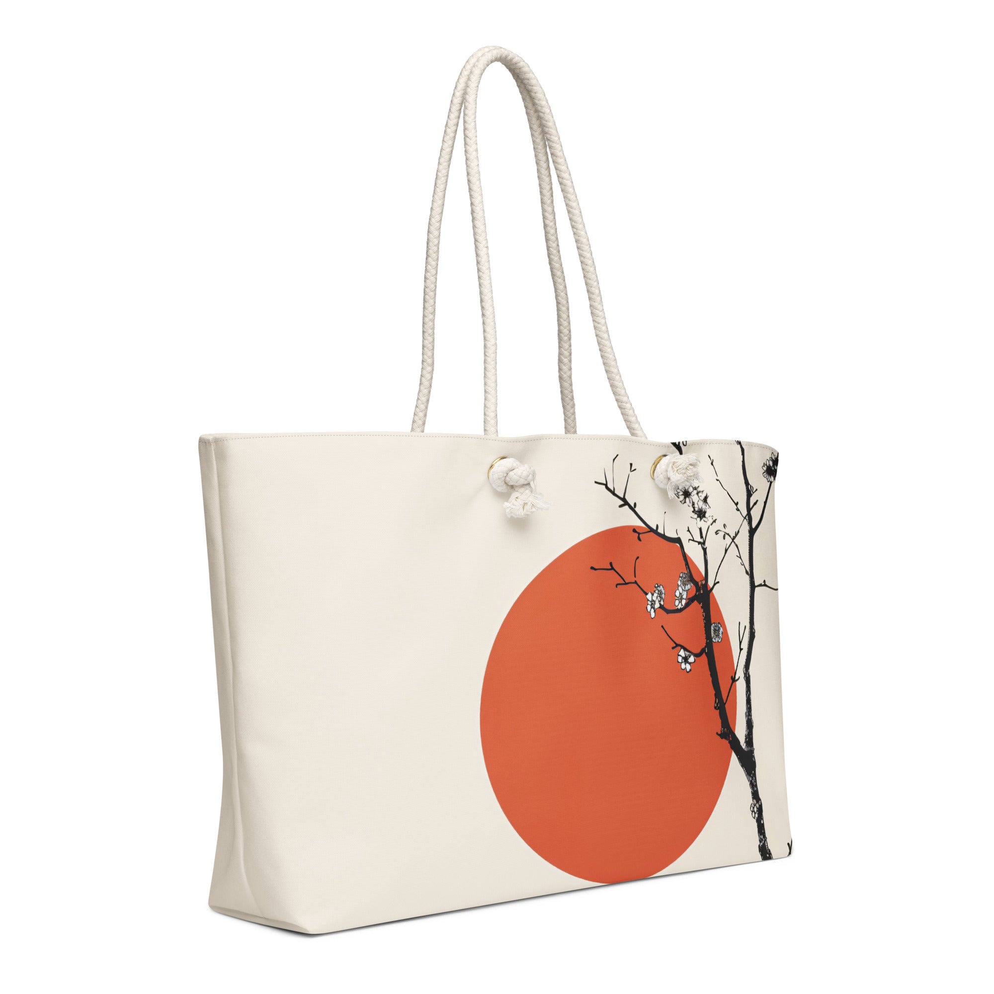 Oversized weekender bag Japanese Sunset I