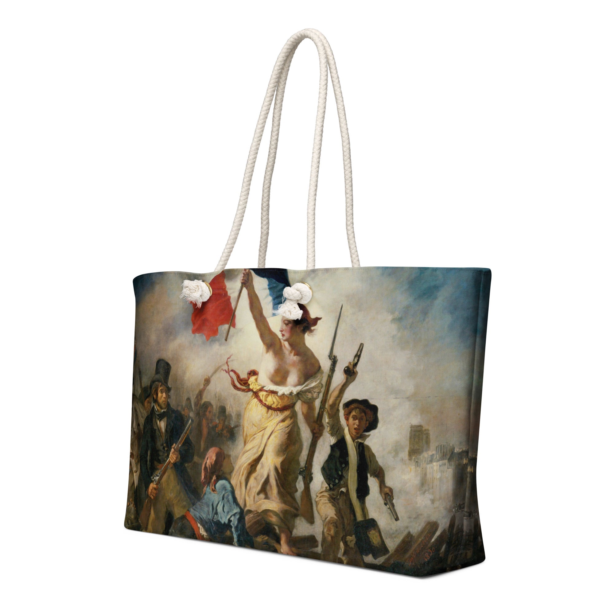 Oversized weekender bag Liberty Leading the People