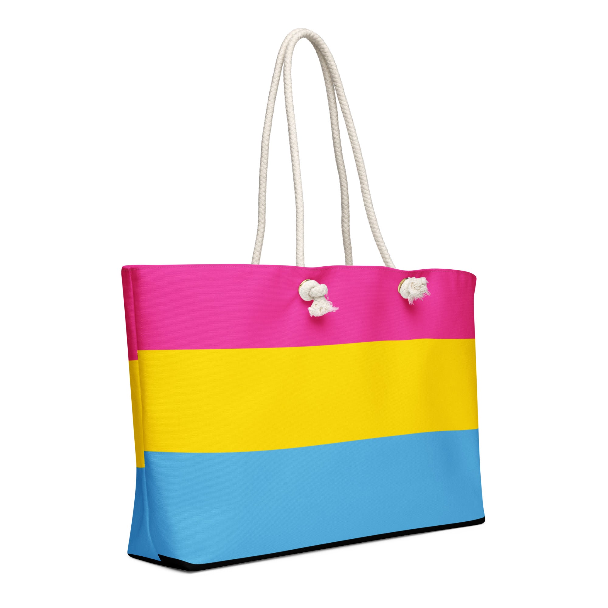 Oversized weekender bag Pansexual Flag