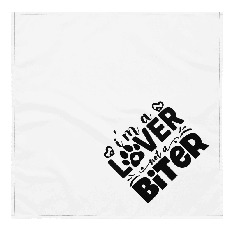 Pet bandana I'm a lover