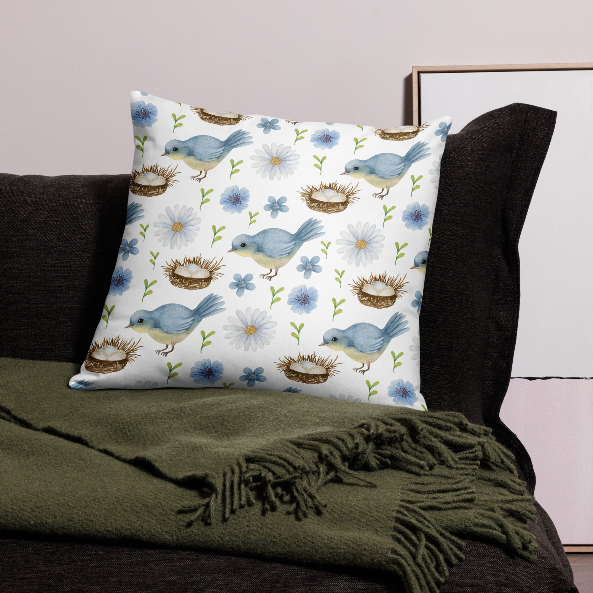 Pillow Case Birds