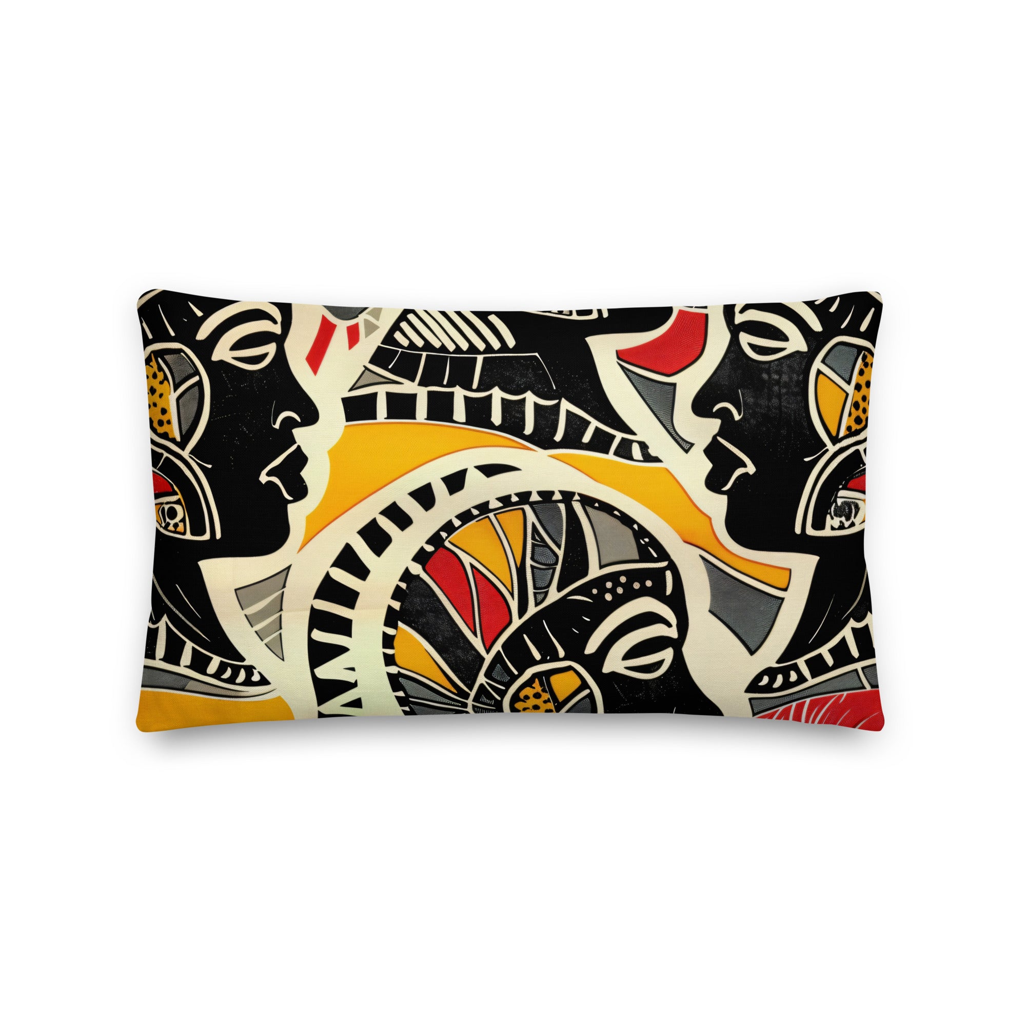 Premium Pillow African tribal Arts VI