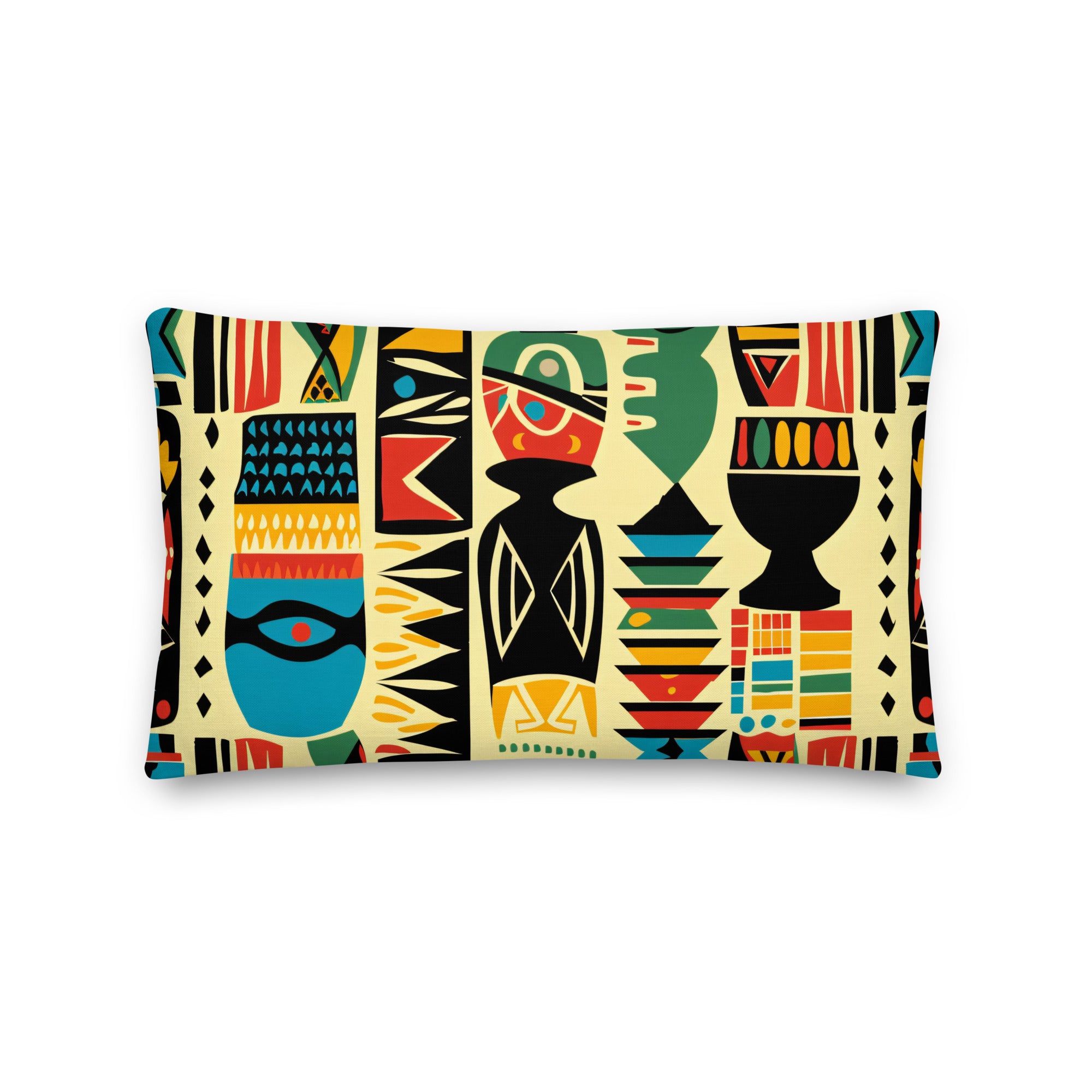 Premium Pillow African tribal Arts VIII