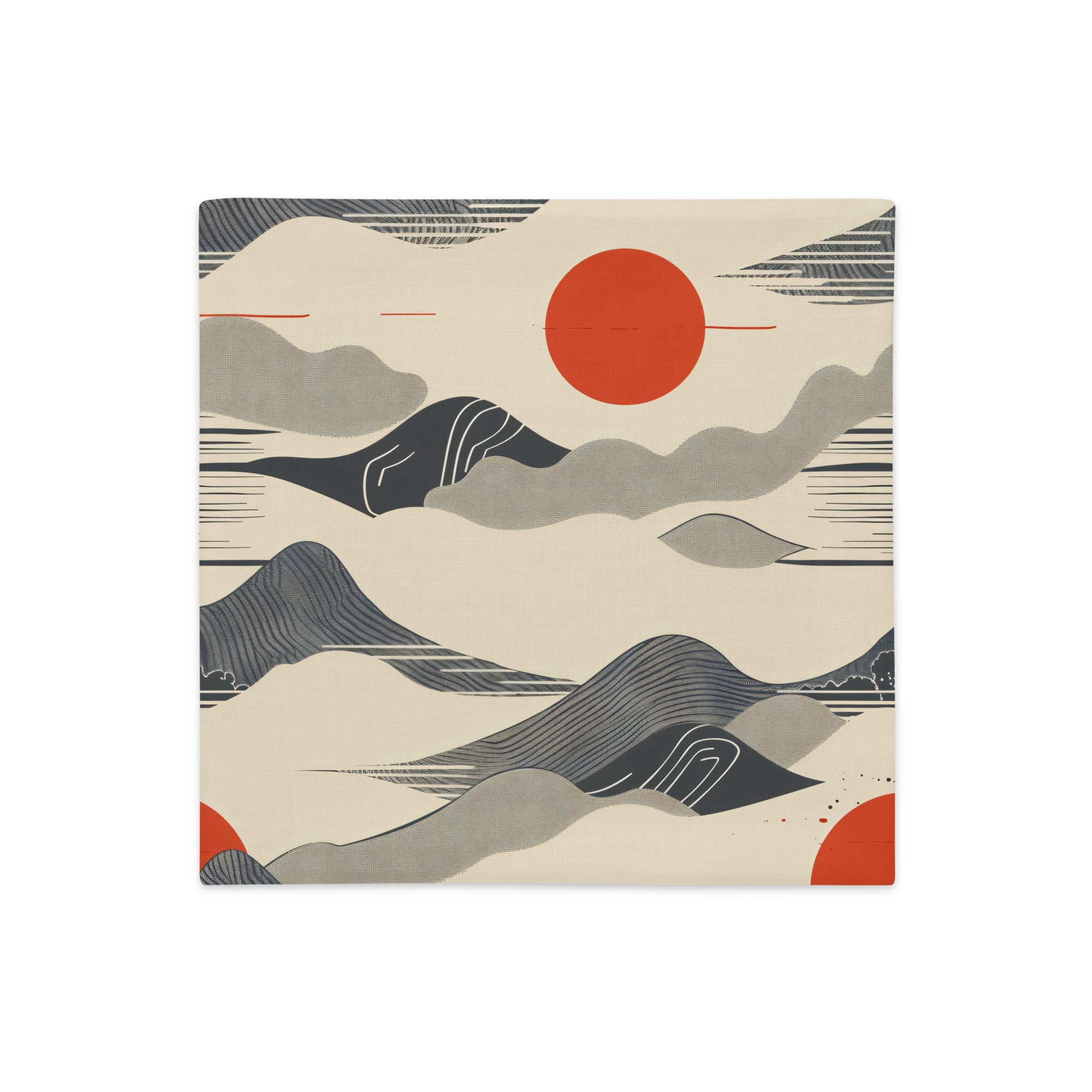 Premium Pillow Case Japanese Traditional Arts VI