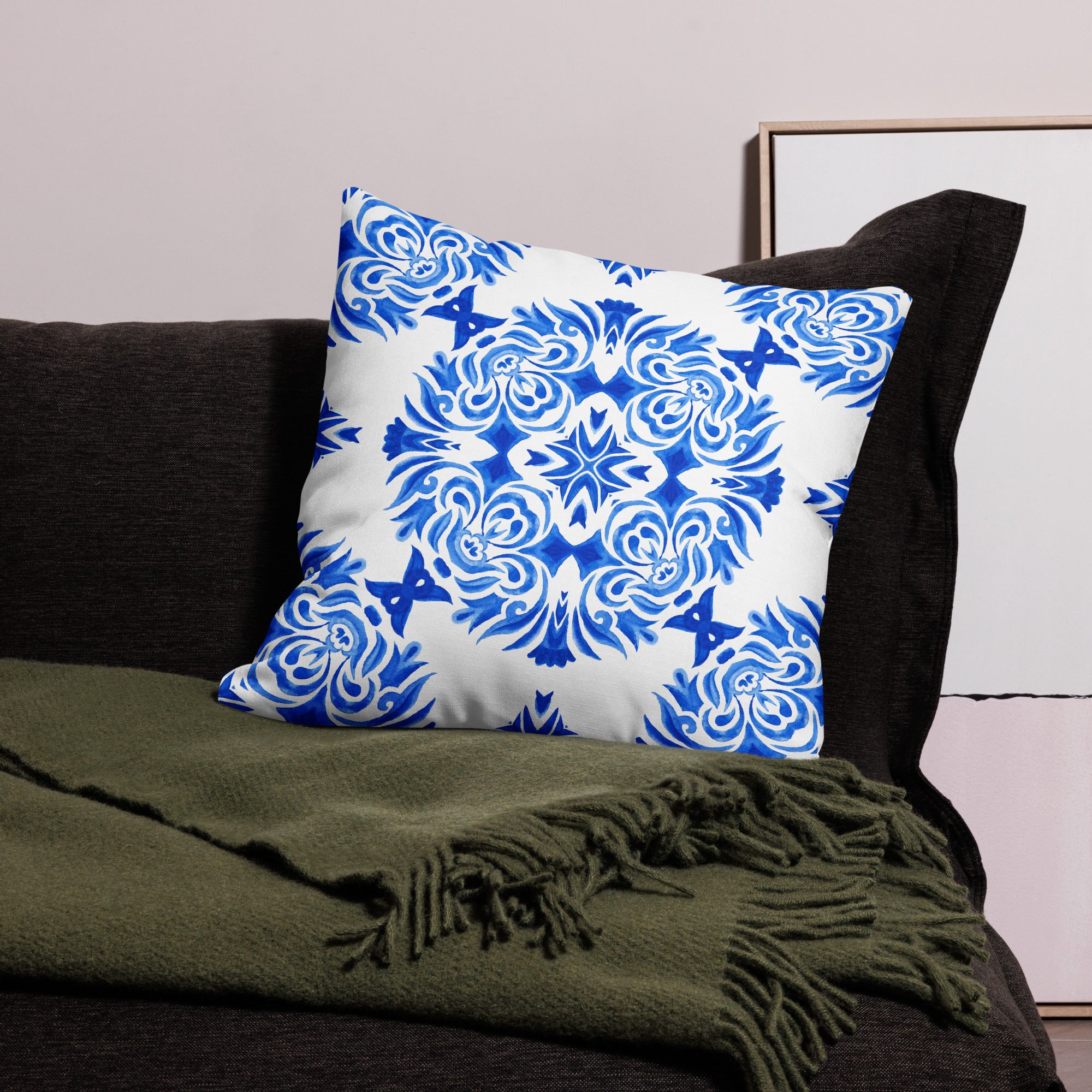 Premium Pillow Case Majolica I