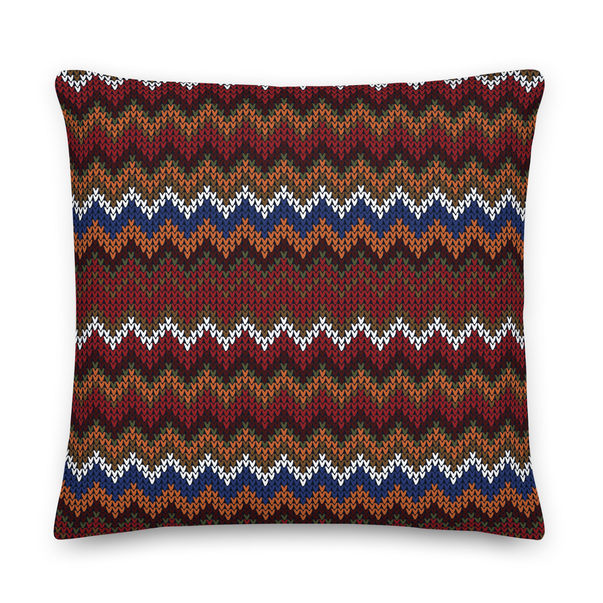 Premium Pillow Knitting Pattern V