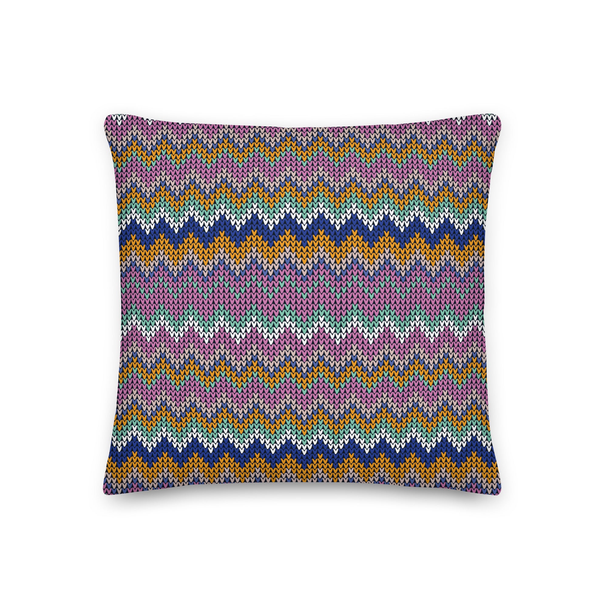 Premium Pillow Knitting Pattern VII