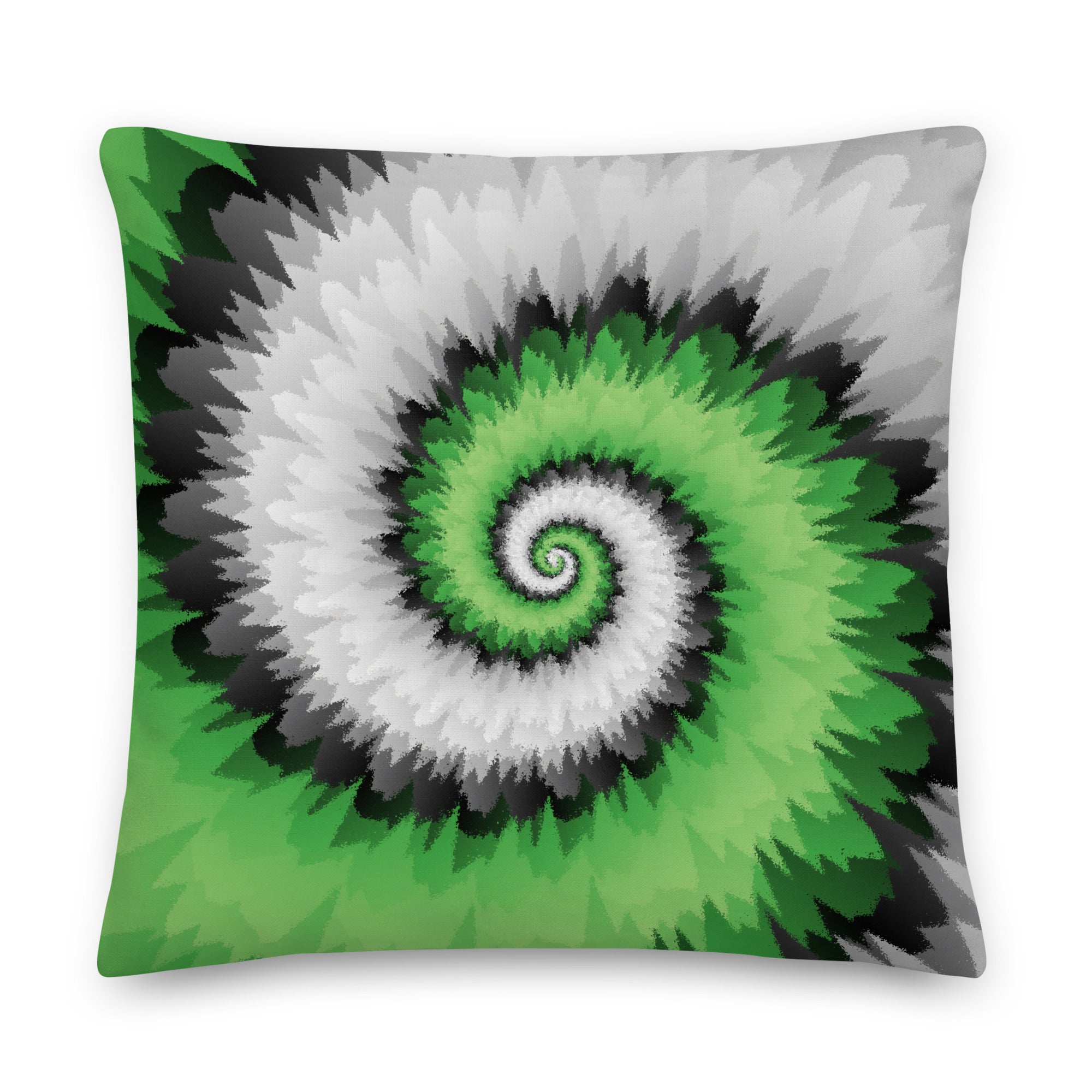 Premium Pillow Tie Dye Spiral Aromantic