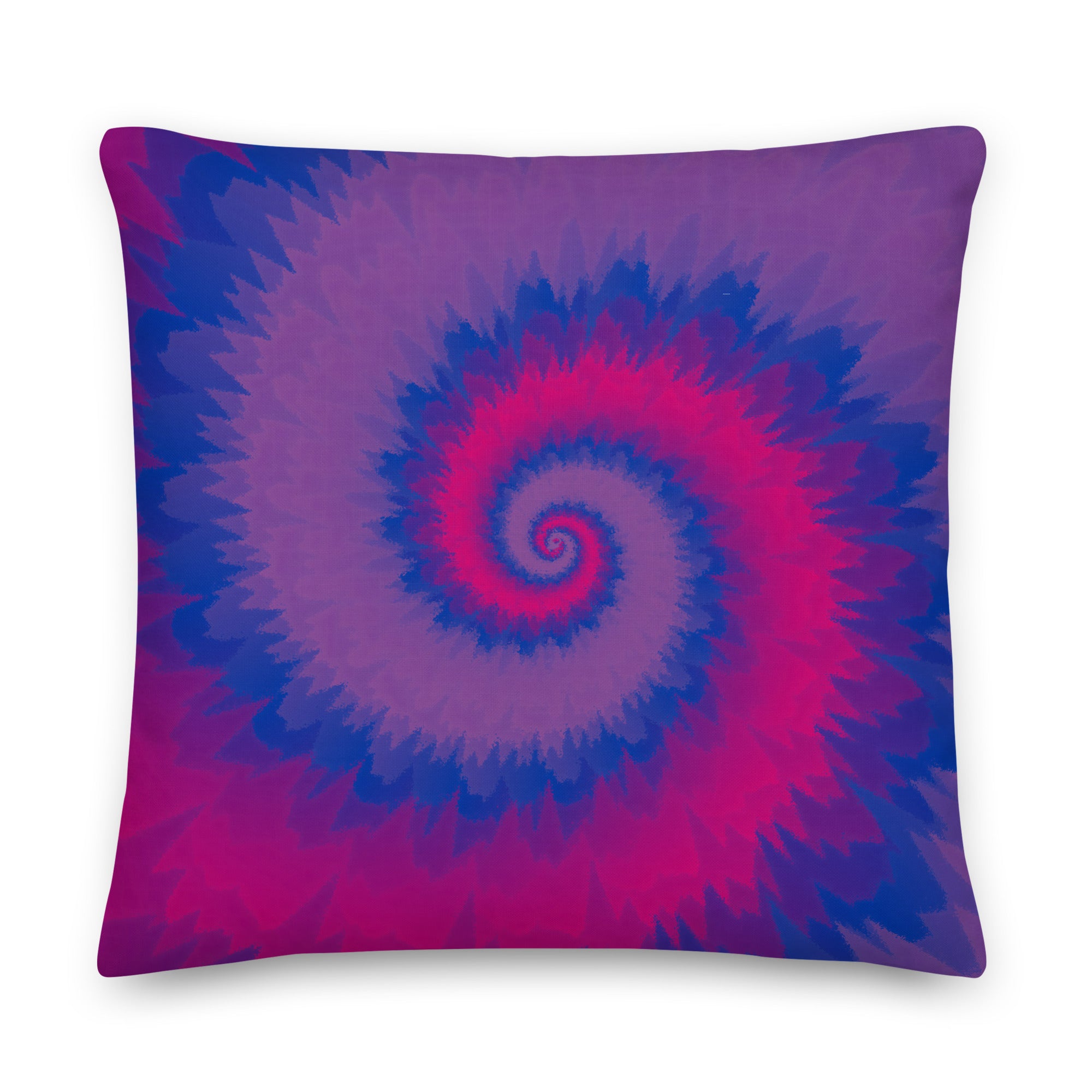 Premium Pillow Tie Dye Spiral Bisexual