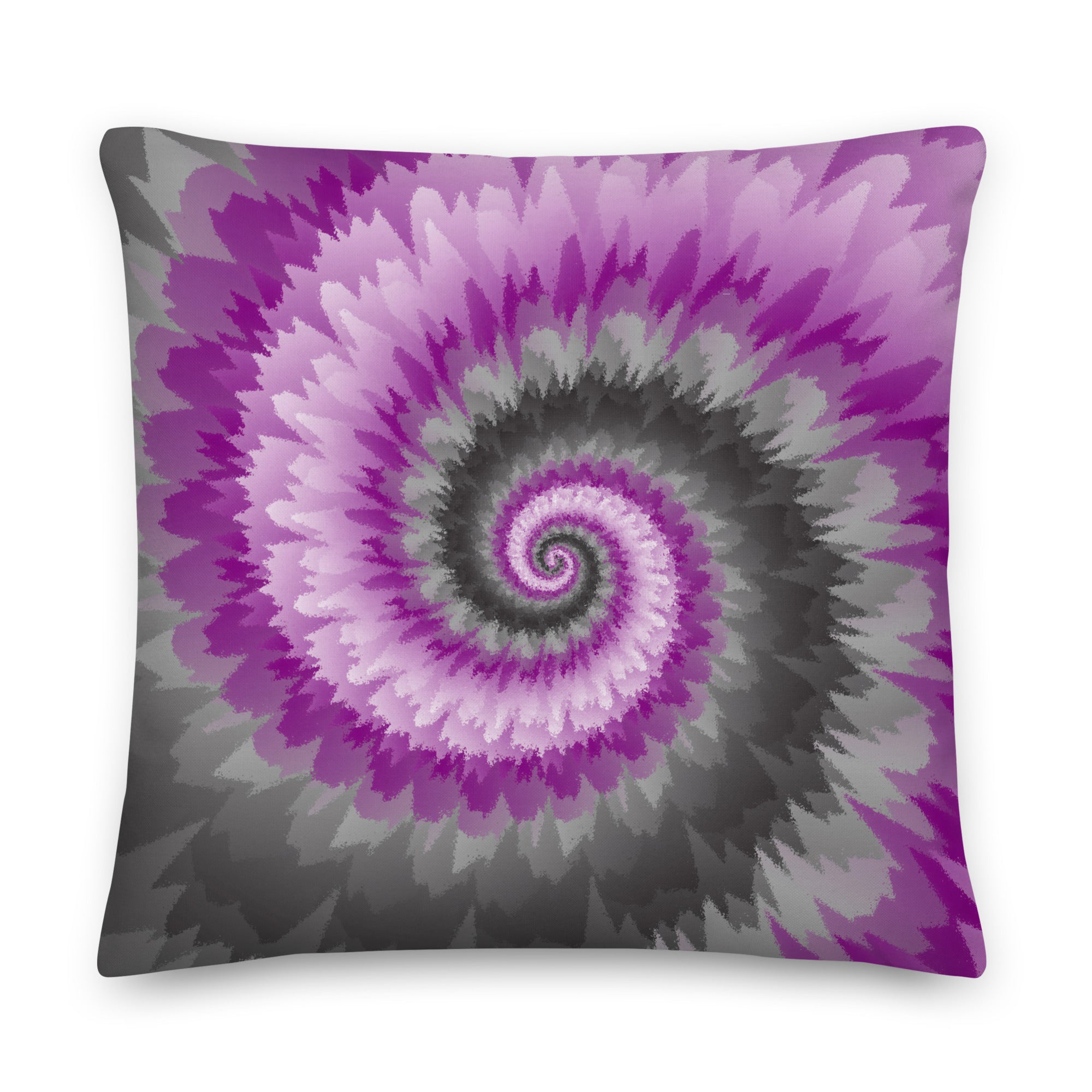 Premium Pillow Tie Dye Spiral Demisexual