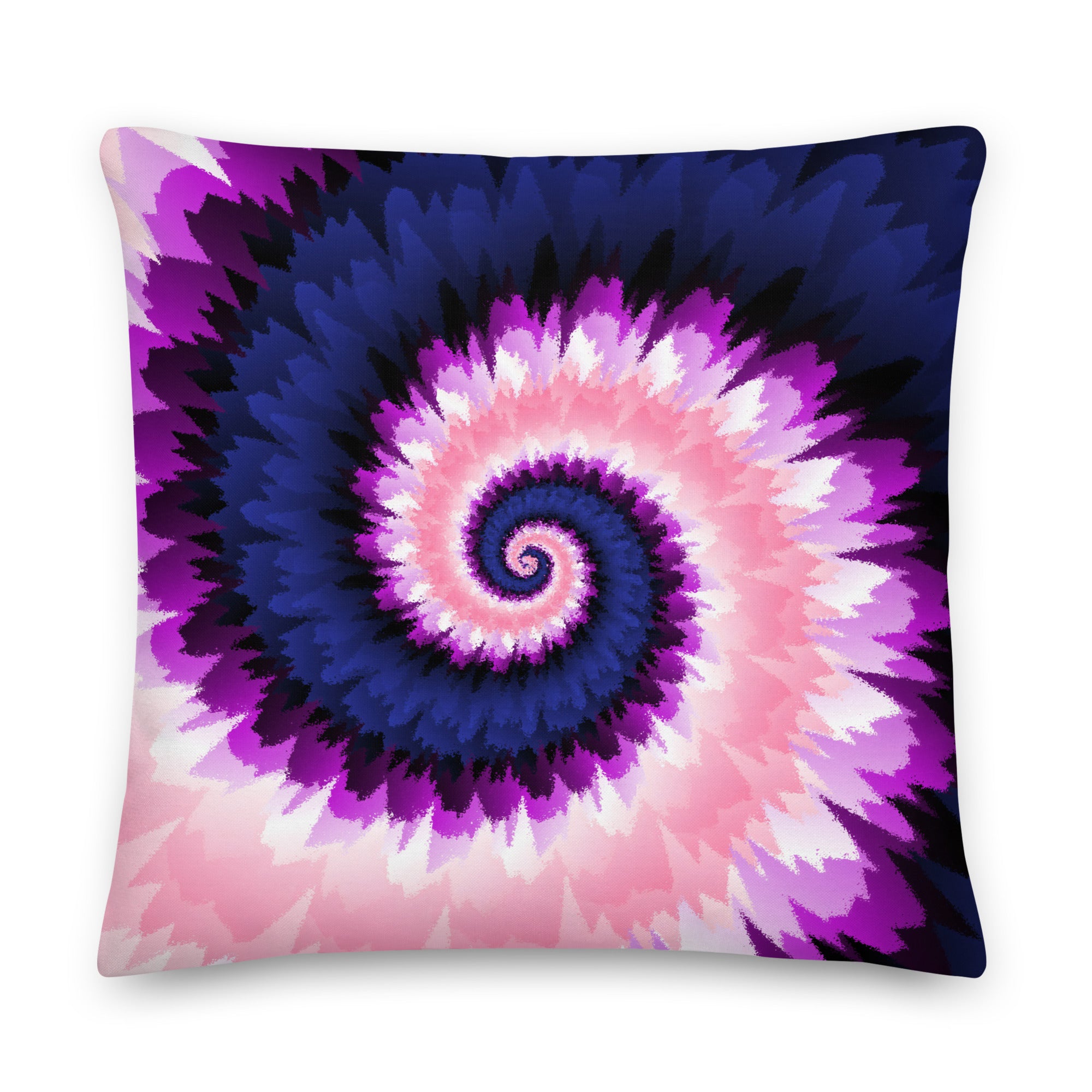 Premium Pillow Tie Dye Spiral Genderfluid