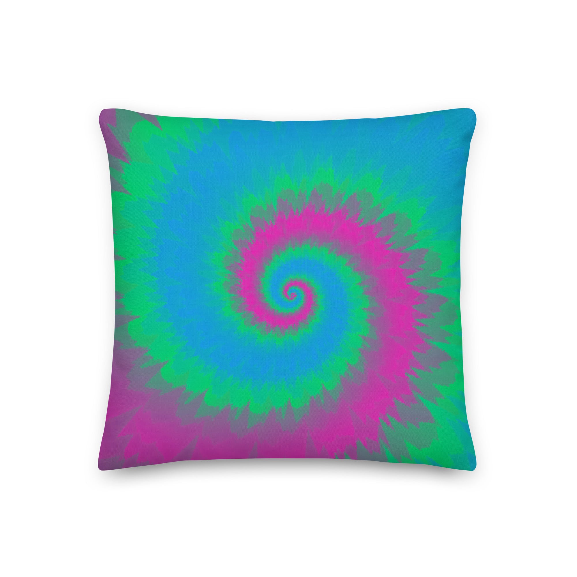 Premium Pillow Tie Dye Spiral Polysexual