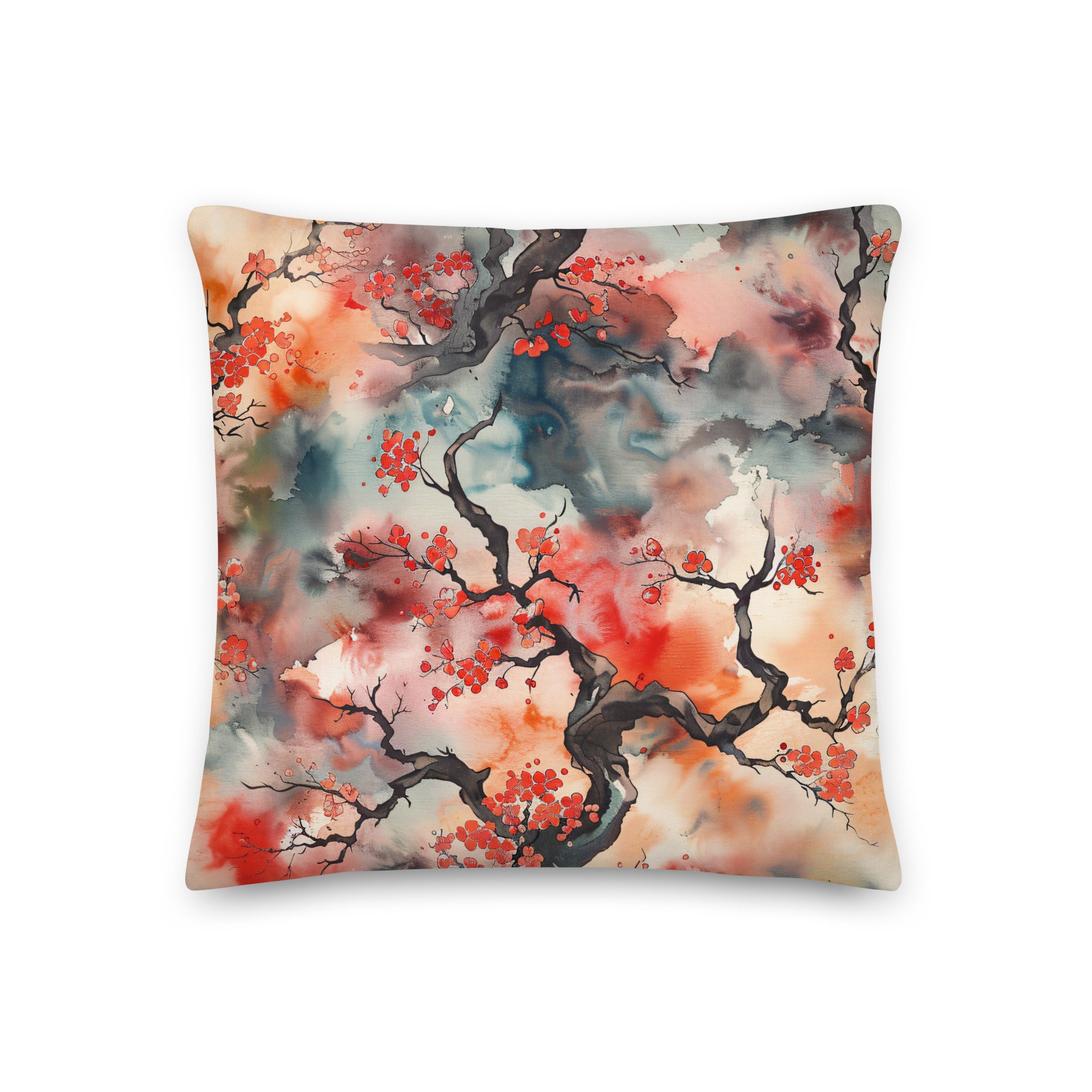 Premium Pillow Traditional Japanese Arts IV
