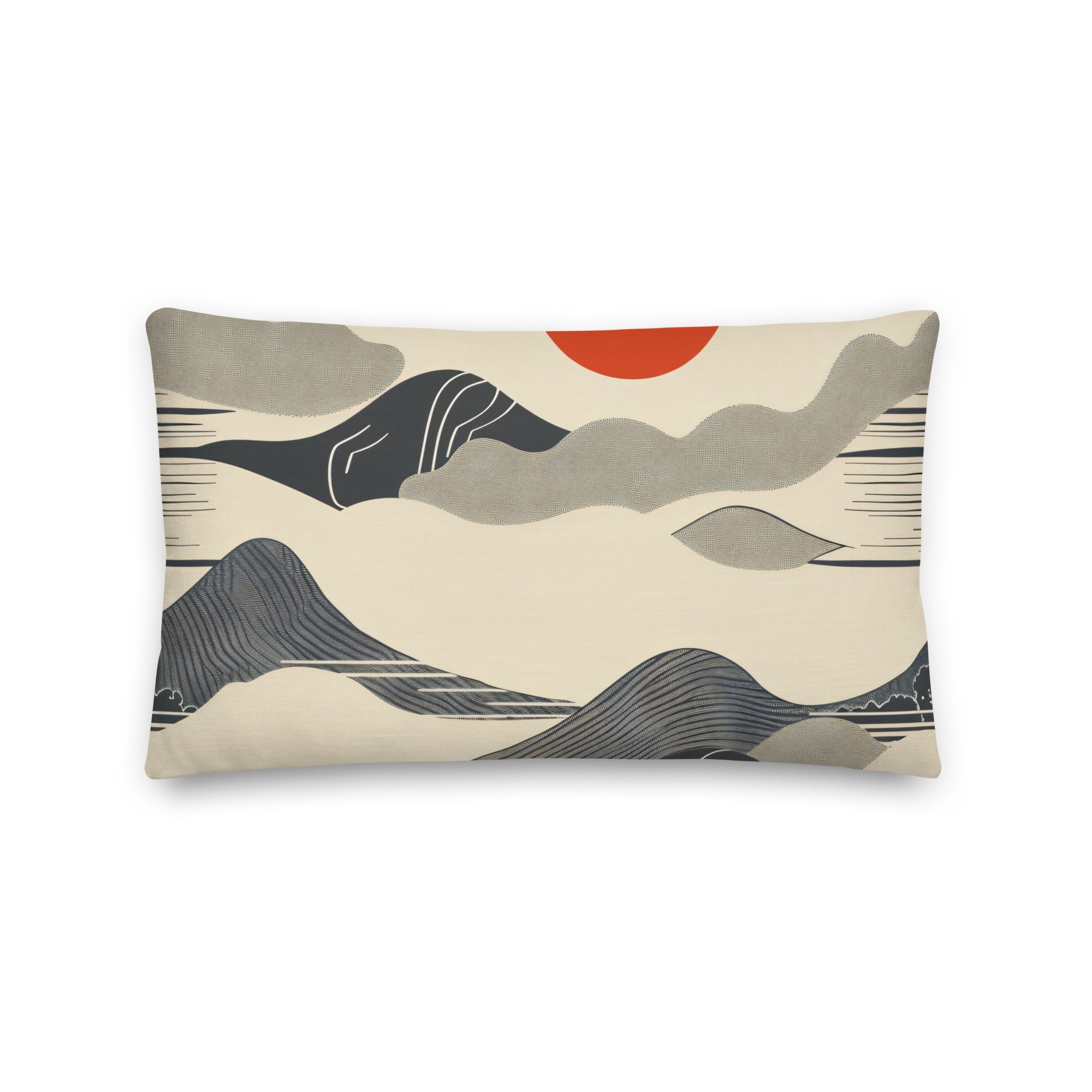 Premium Pillow Traditional Japanese Arts VI