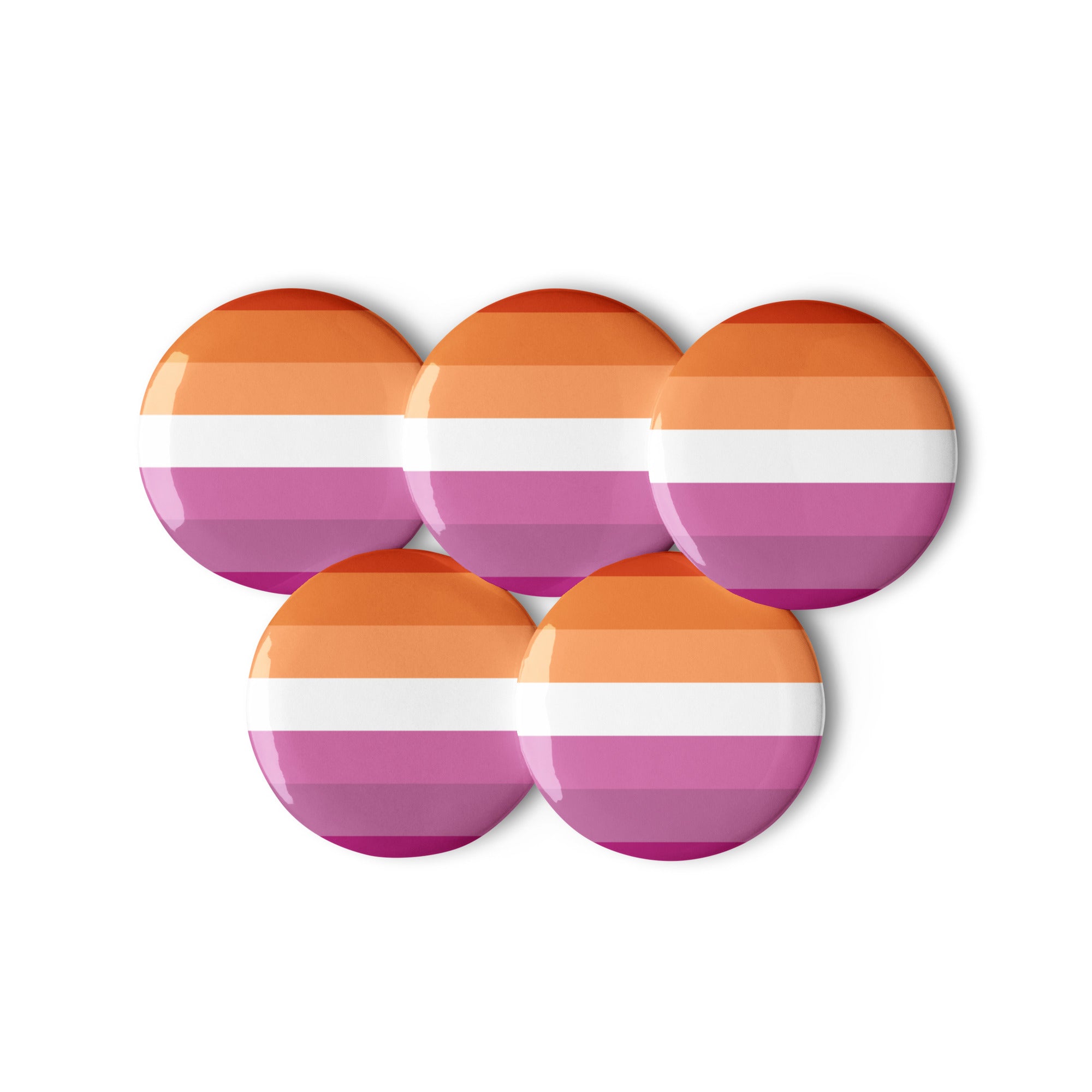 Set of pin buttons Lesbian