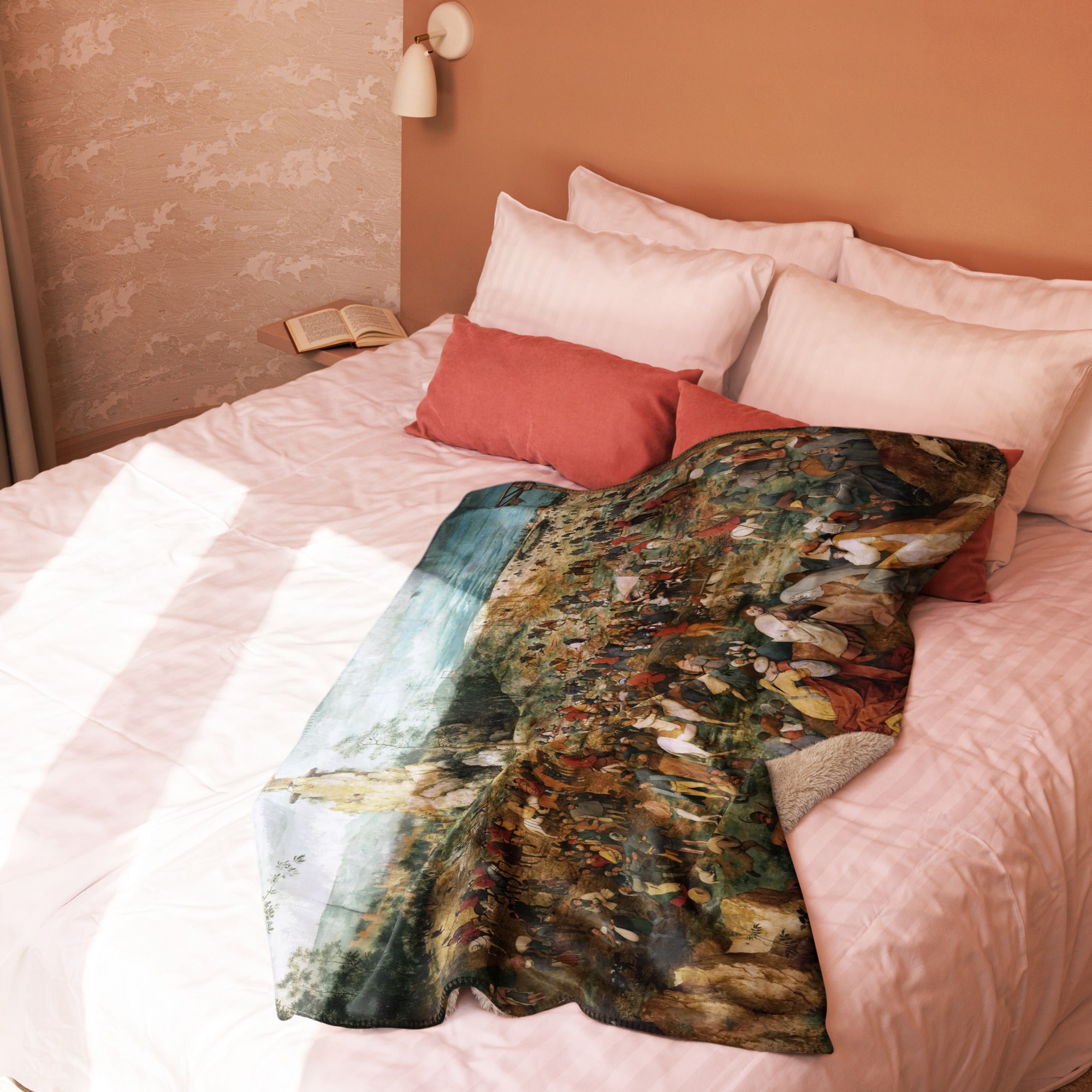 Sherpa blanket The Procession to Calvary