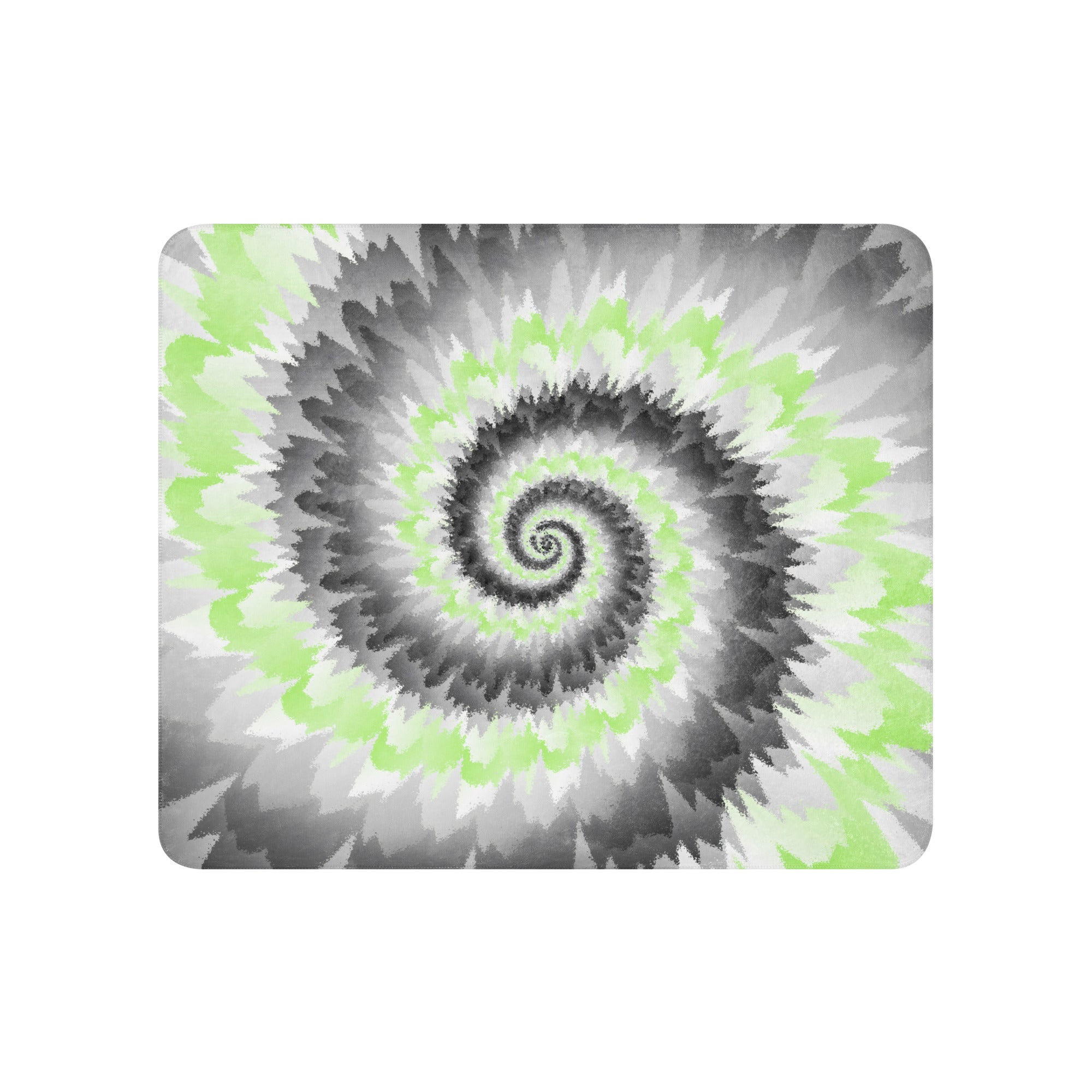 Sherpa blanket Tie Dye Spiral Agender