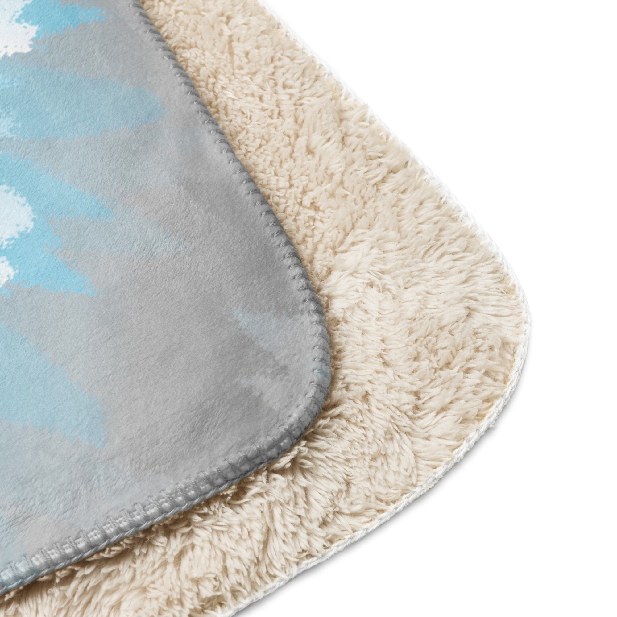 Sherpa blanket Tie Dye Spiral Demiboy