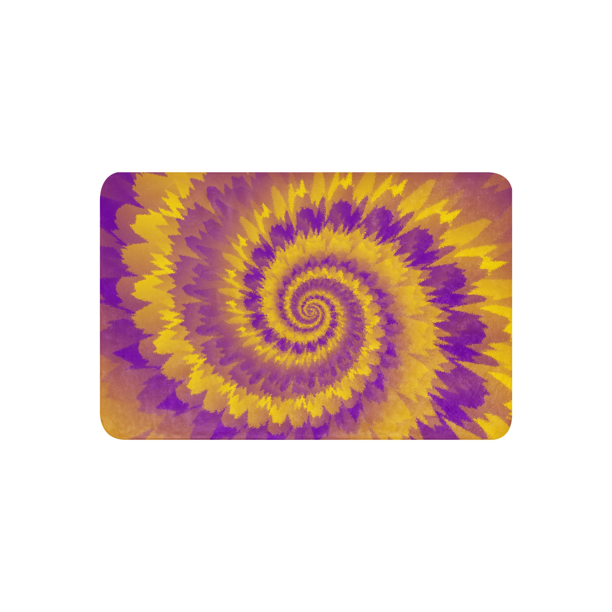 Sherpa blanket Tie Dye Spiral Intersex