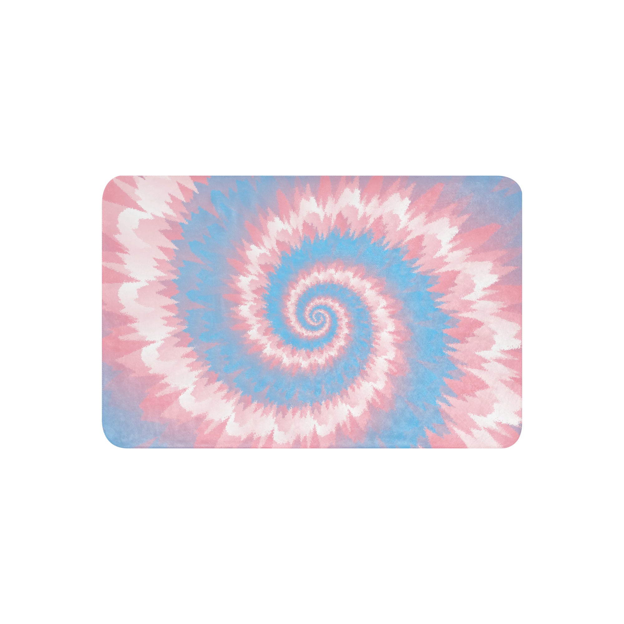 Sherpa blanket Tie Dye Spiral Transgender