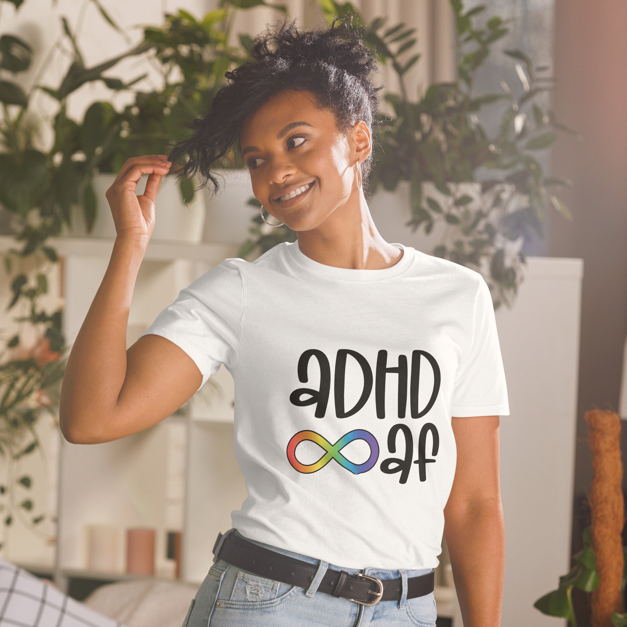 Short Sleeve Unisex T Shirt ADHD AF