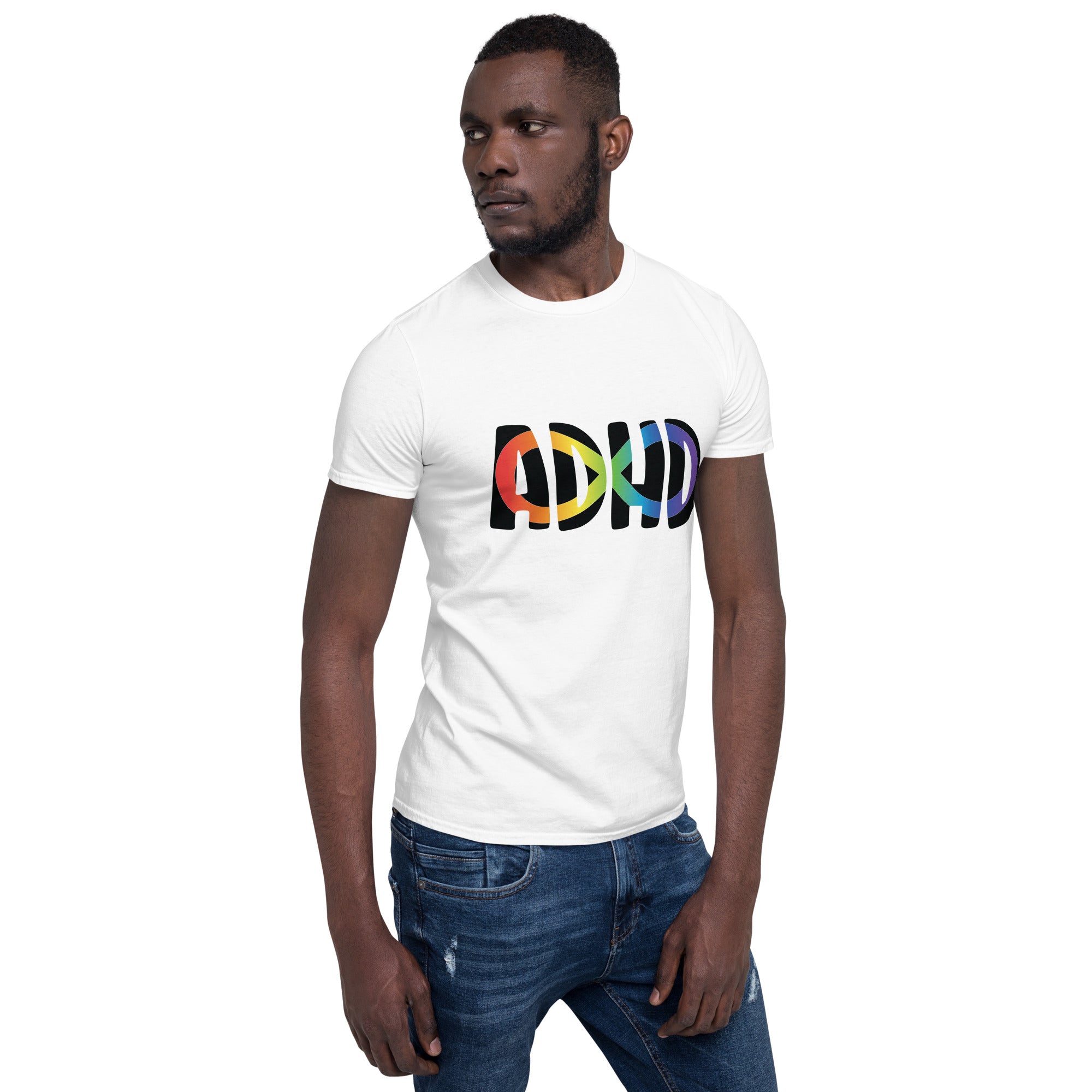 Short Sleeve Unisex T Shirt ADHD Infinity