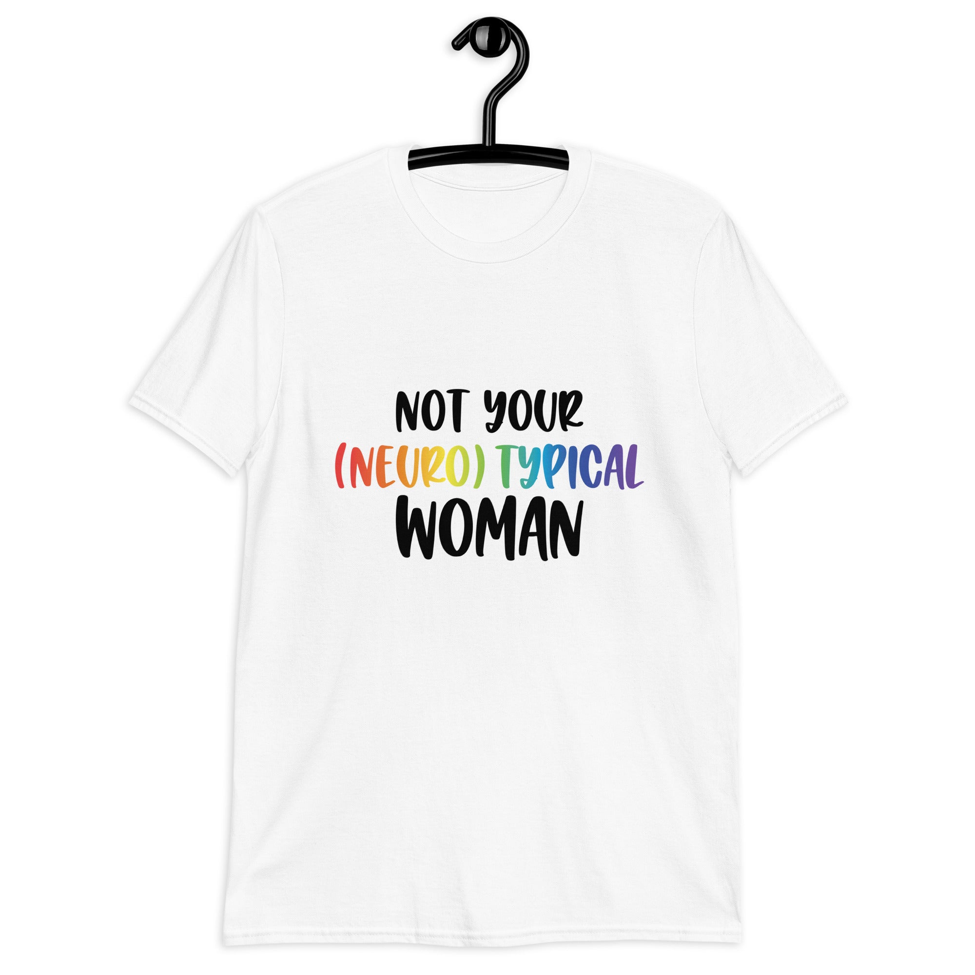 Short Sleeve Unisex T Shirt ADHD Neurotypical Woman