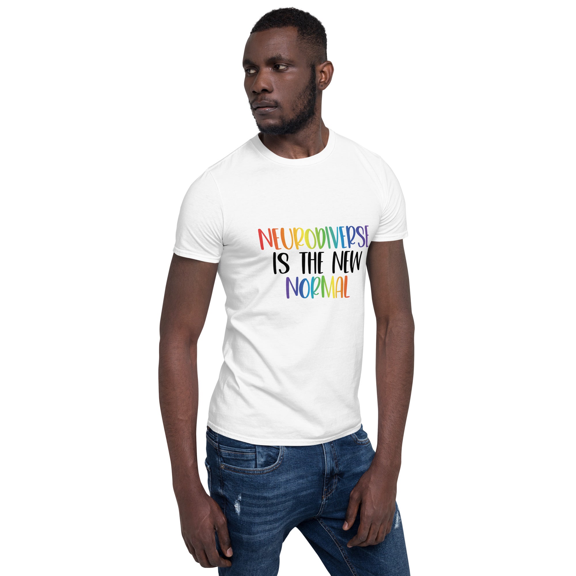 Short Sleeve Unisex T Shirt ADHD The New Normal