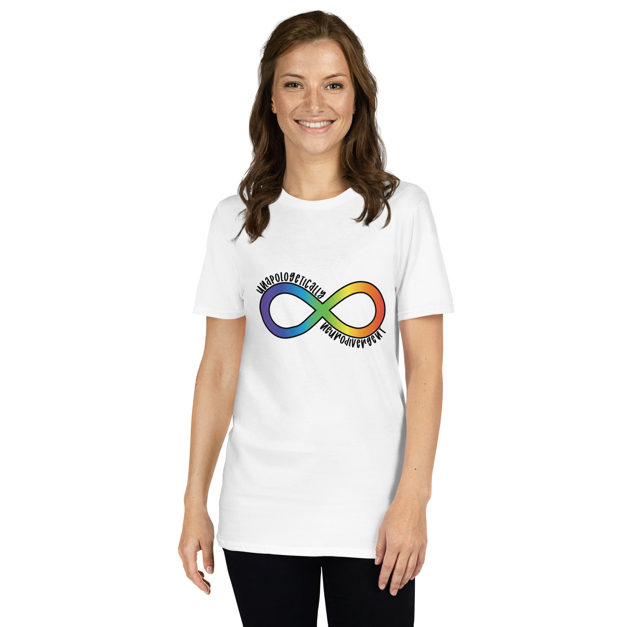 Short Sleeve Unisex T Shirt ADHD Unapologetically Neuro