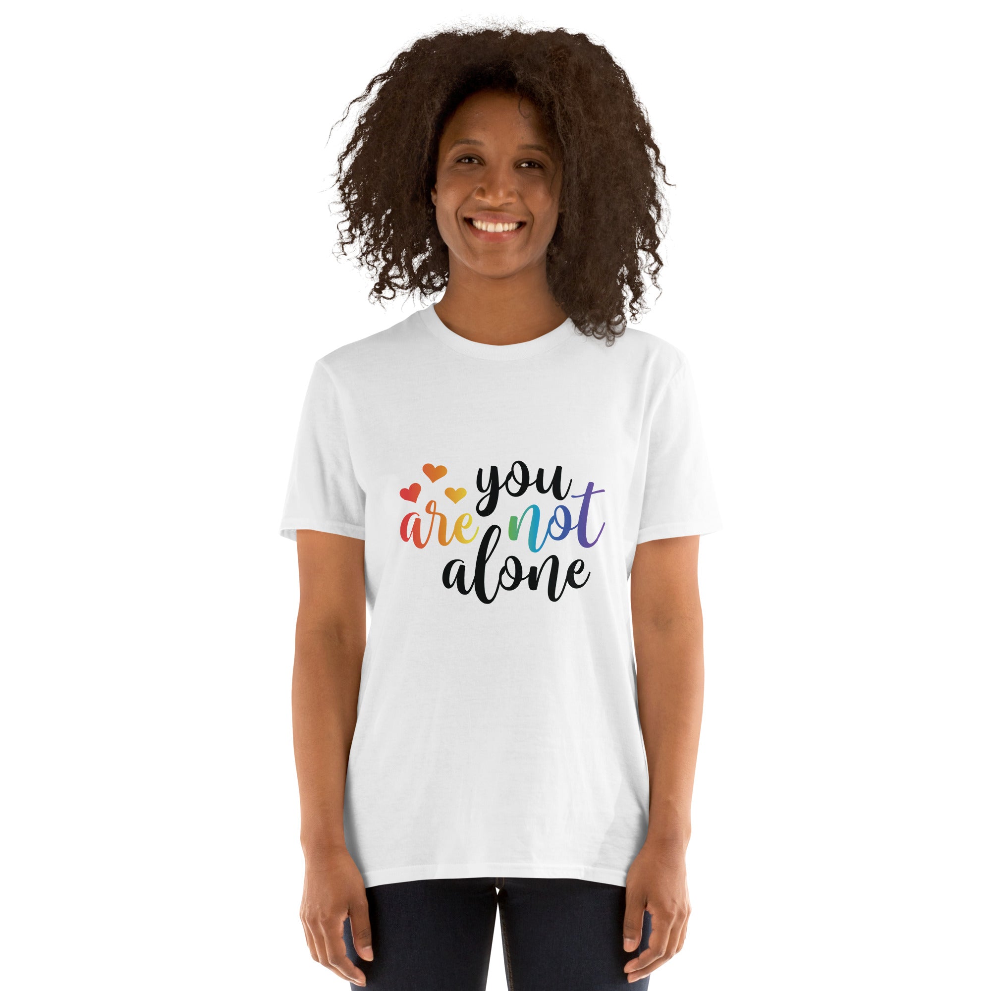 Short Sleeve Unisex T Shirt ADHD You are not Alone