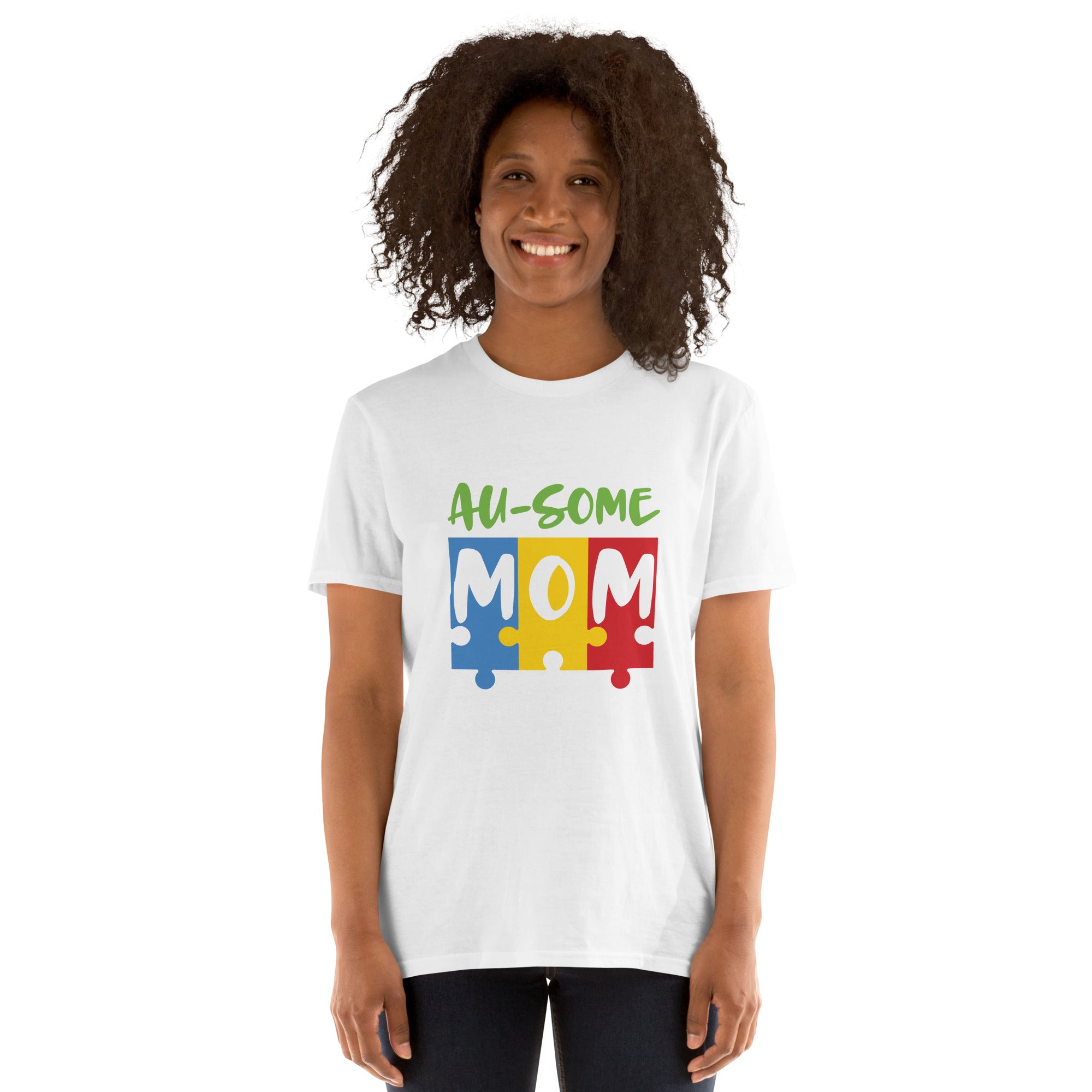 Short Sleeve Unisex T Shirt Ausome Mom
