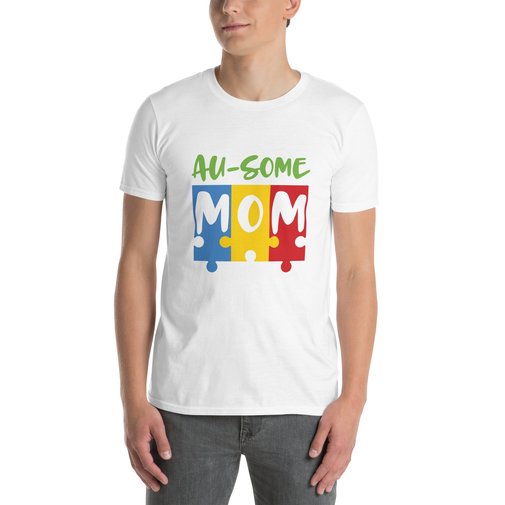 Short Sleeve Unisex T Shirt Ausome Mom