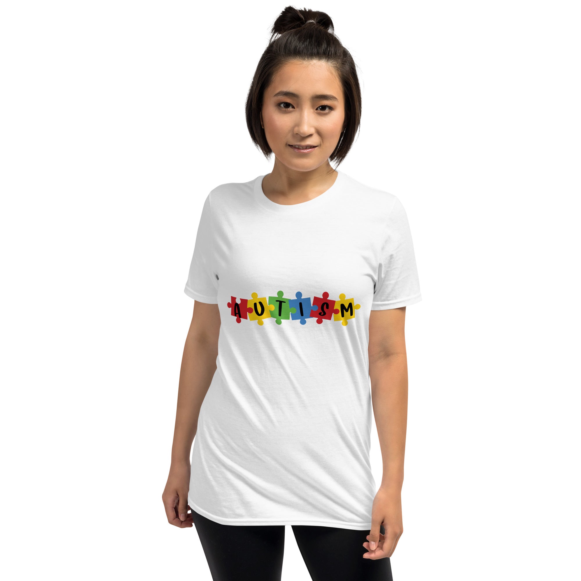 Short Sleeve Unisex T Shirt Autism