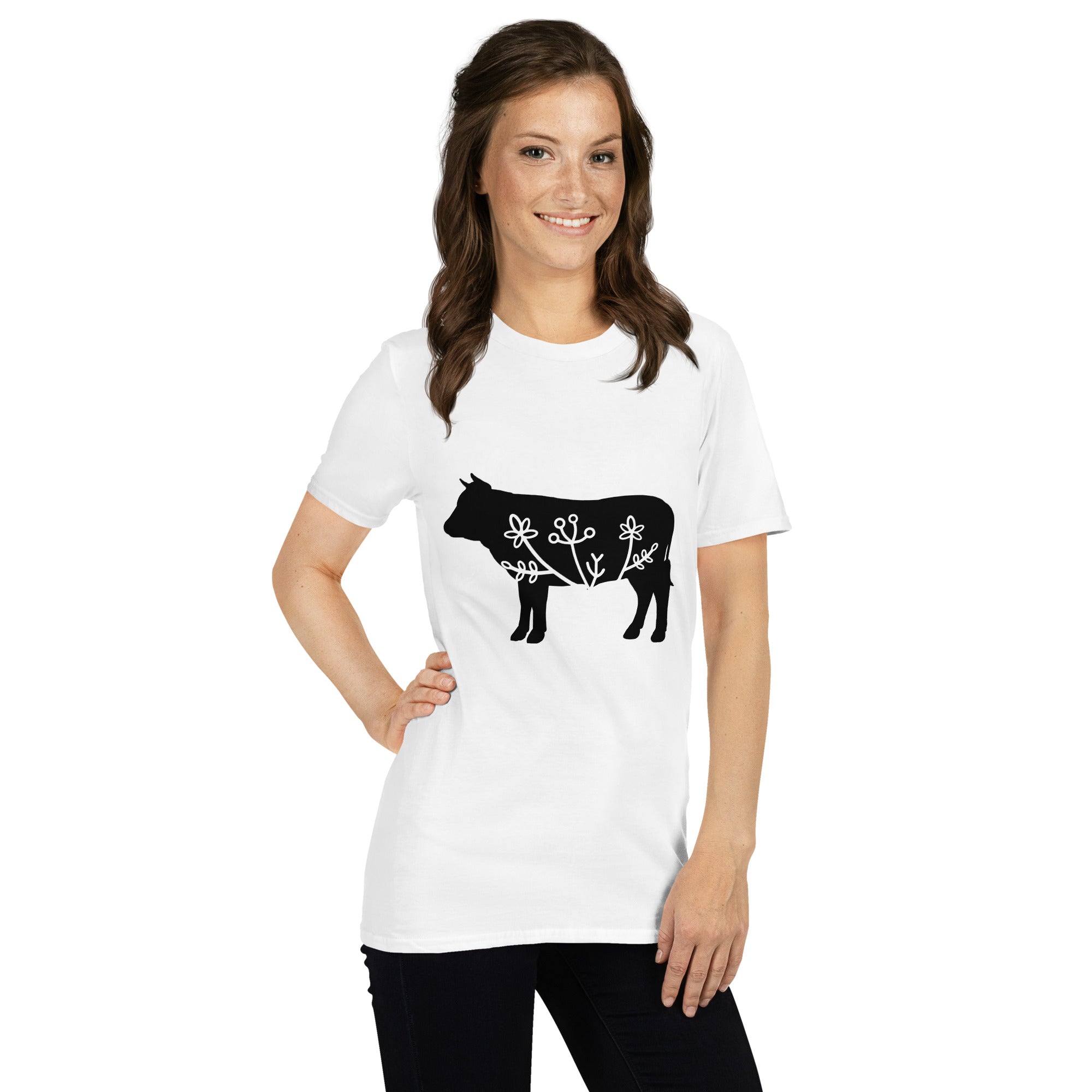 Short Sleeve Unisex T Shirt Bull