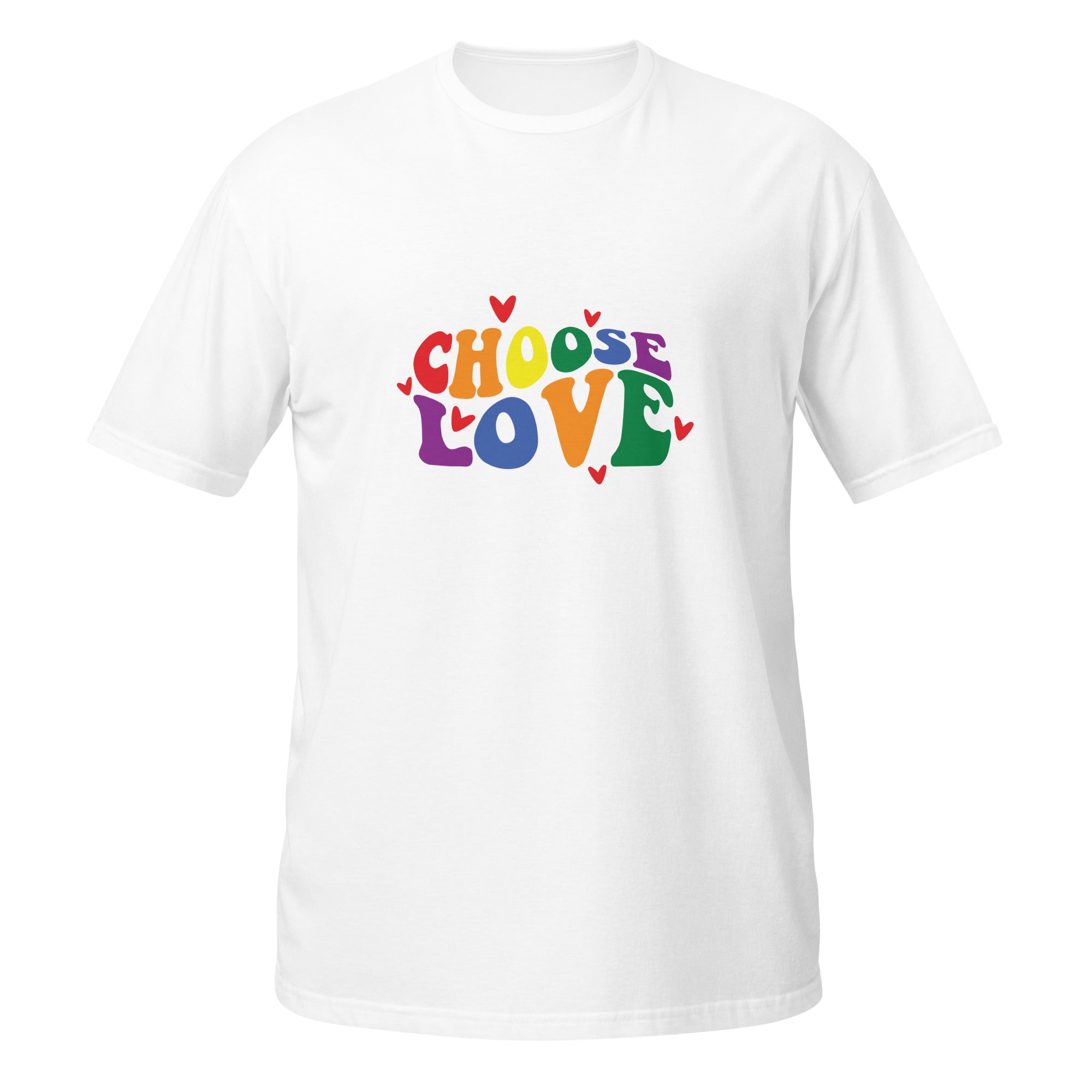 Short Sleeve Unisex T Shirt Choose love