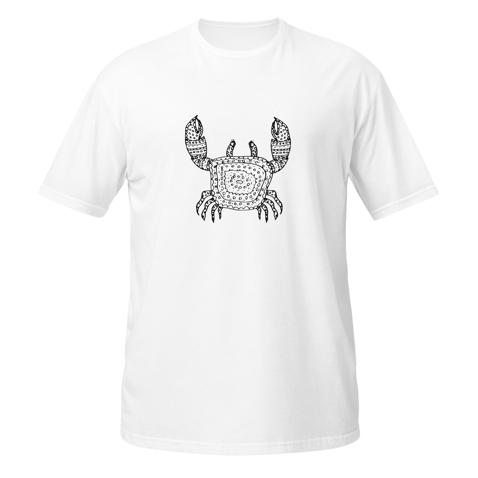 Short Sleeve Unisex T Shirt Crab