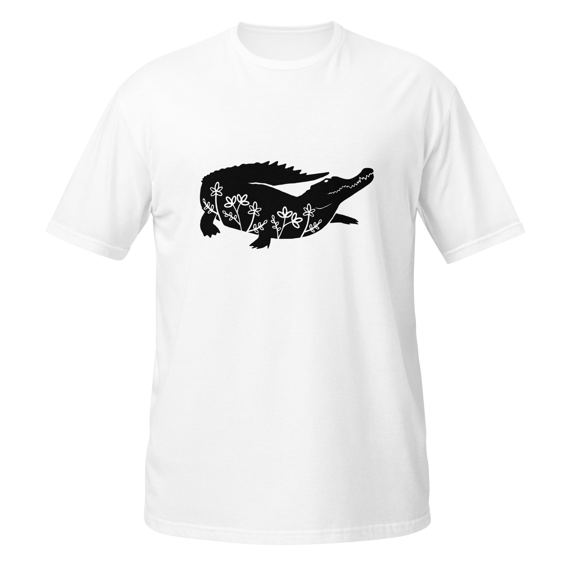Short Sleeve Unisex T Shirt Crocodile