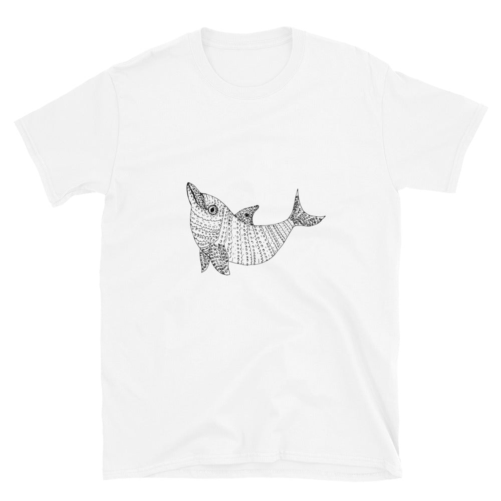 Short Sleeve Unisex T Shirt Dolphin
