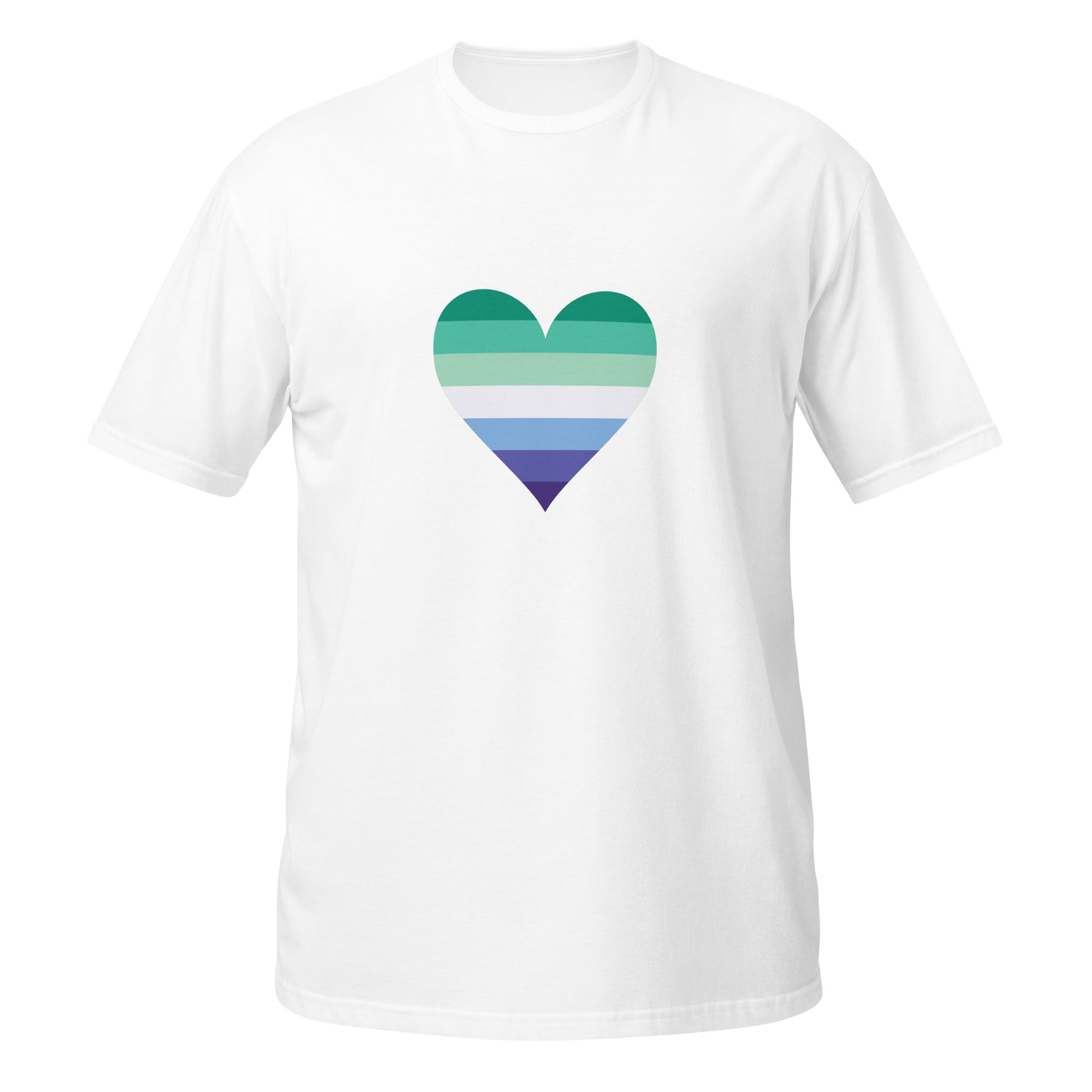 Short Sleeve Unisex T Shirt Gaymen Heart