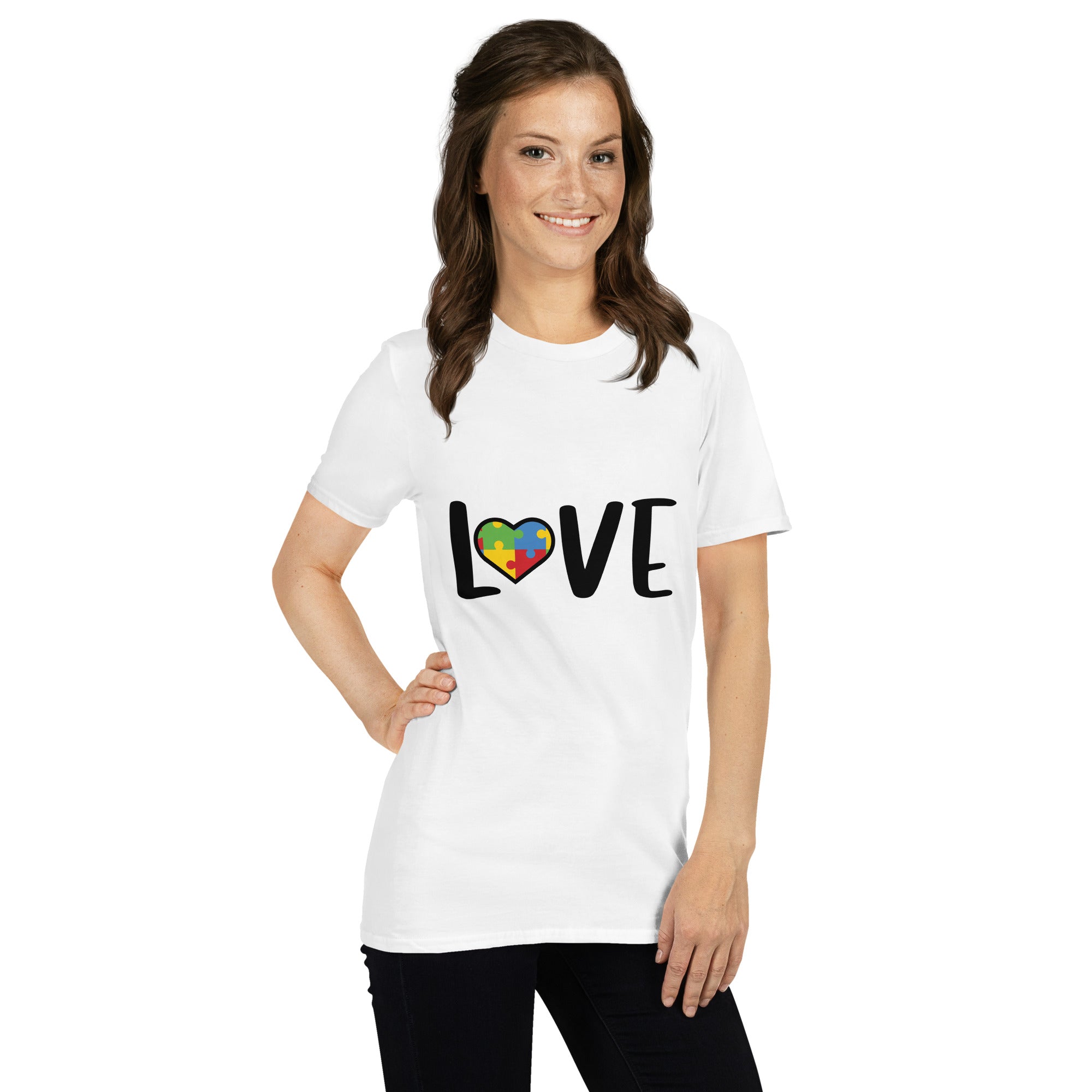 Short Sleeve Unisex T Shirt Love