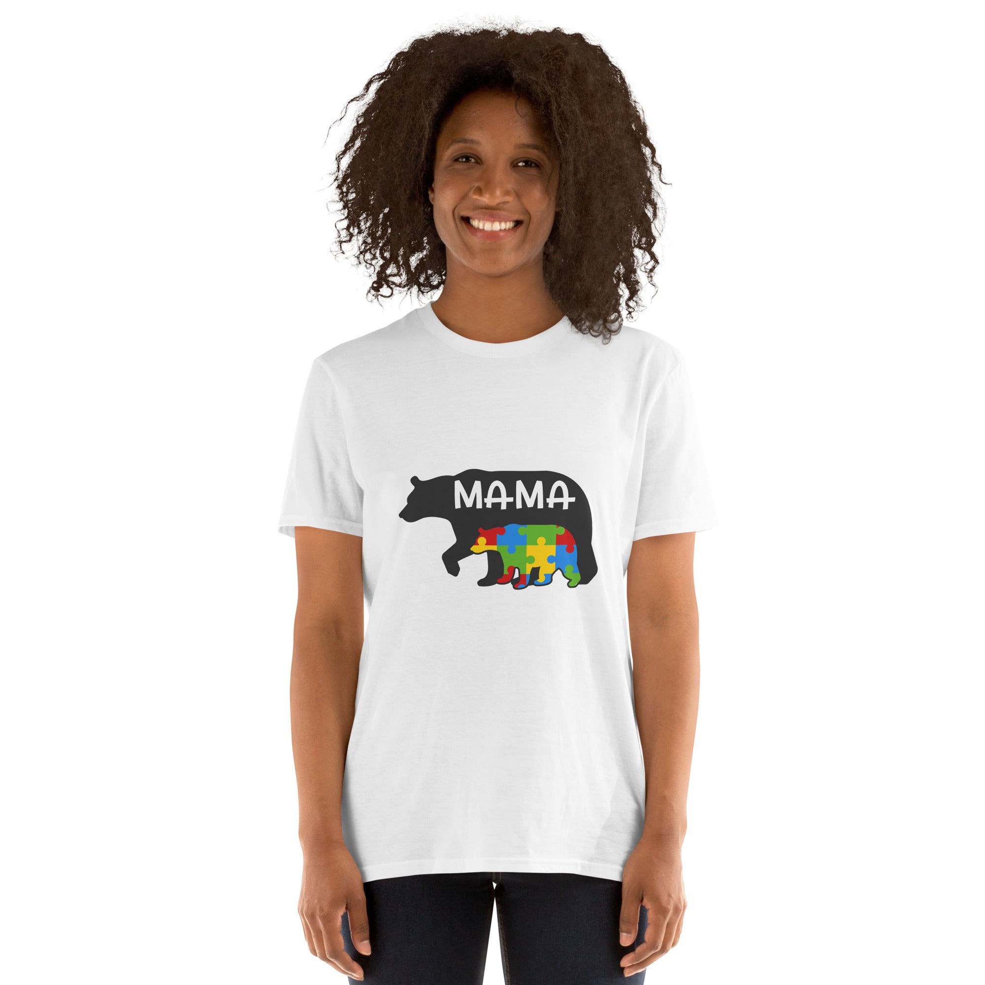 Short Sleeve Unisex T Shirt Mama Bear